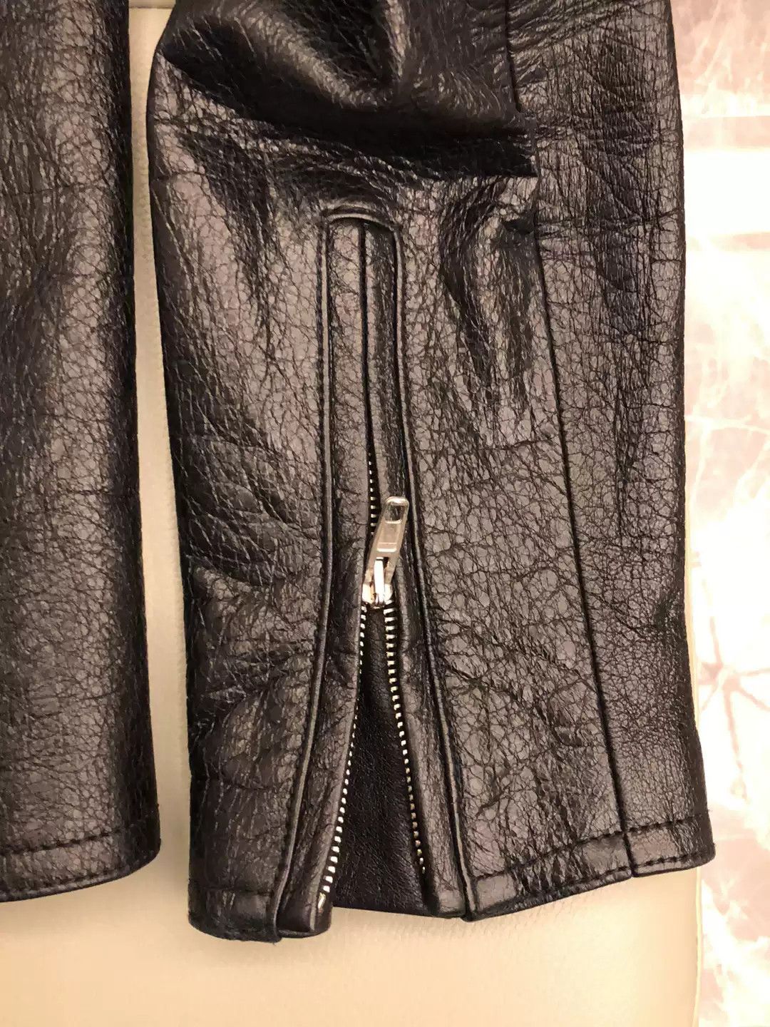 Balenciaga Balenciaga Ring Zip Leather JKT Size US L / EU 52-54 / 3 - 3 Thumbnail