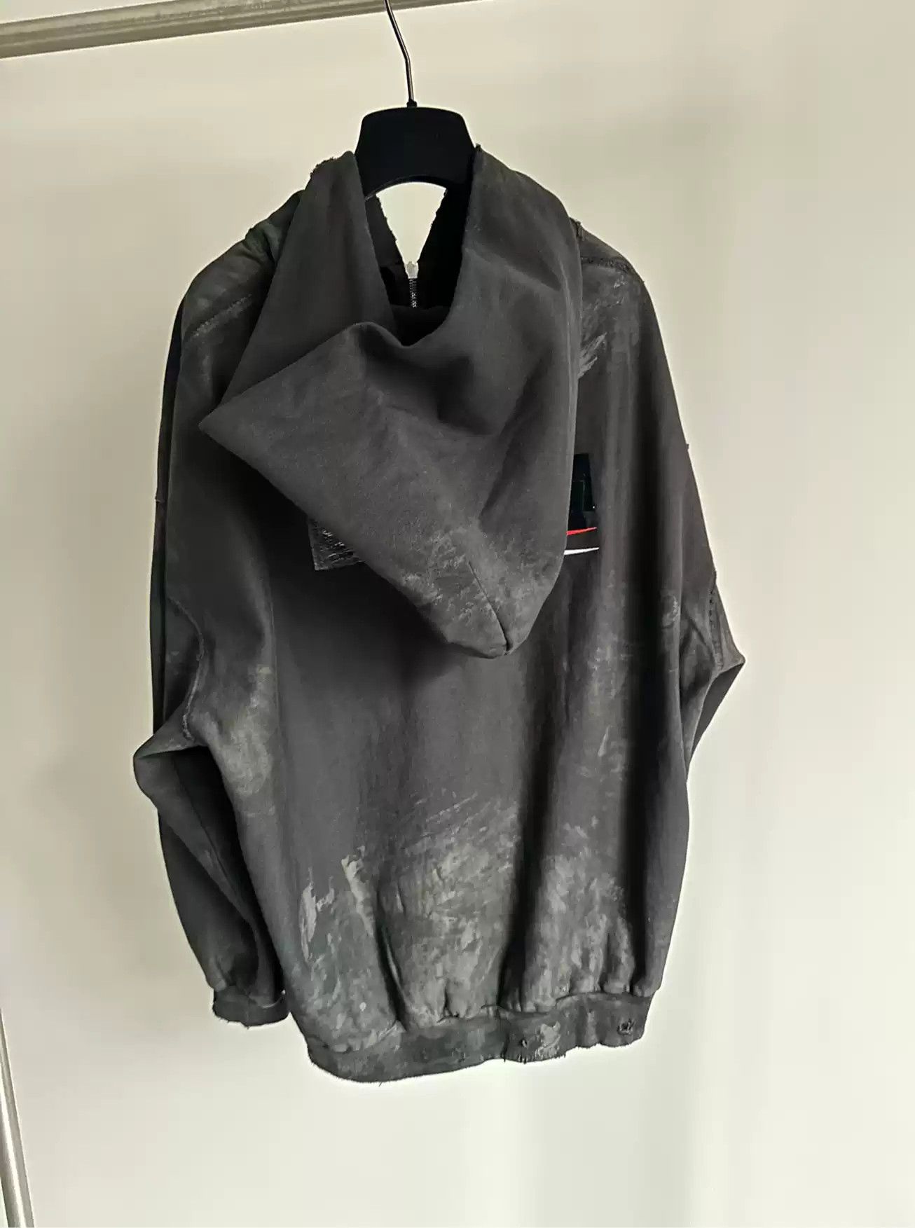 Balenciaga Balenciaga Cola Worn-made Hoodie Size US M / EU 48-50 / 2 - 2 Thumbnail