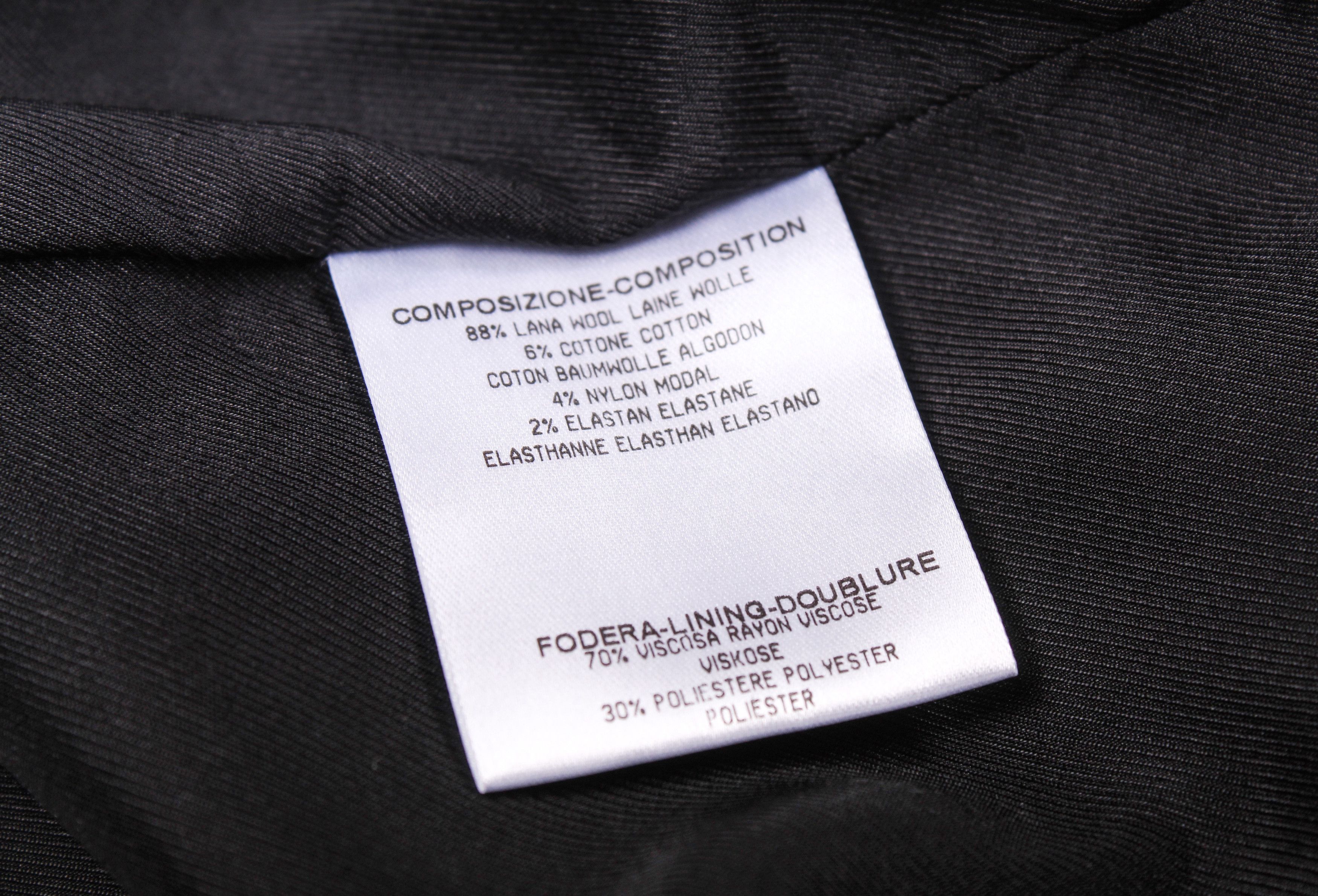 Gucci × Tom Ford Vintage Gucci Tom Ford Era Wool Blend Pencil Skirt Size 27" / US 4 / IT 40 - 6 Thumbnail