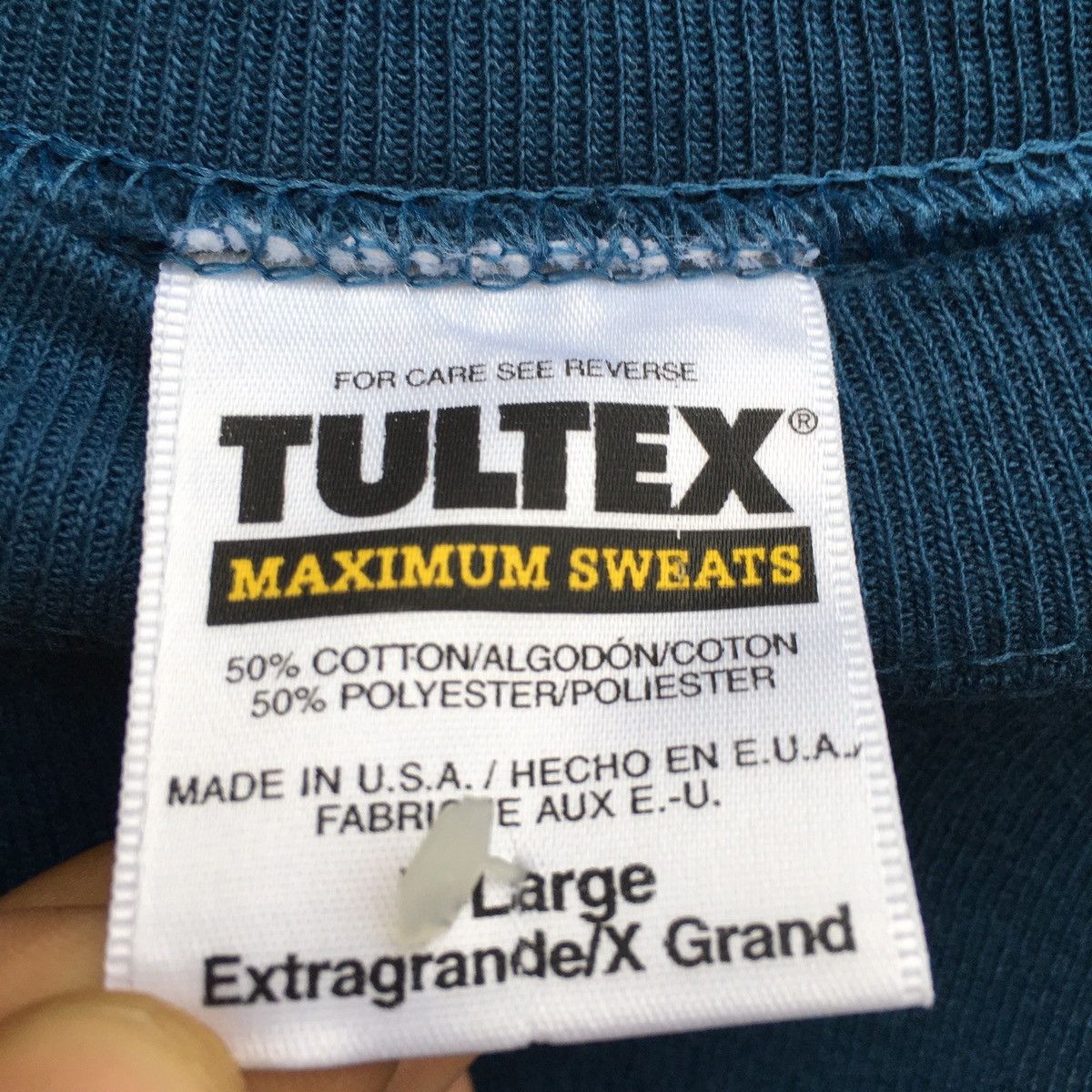 Tultex Vintage Tultex Flower Patchwork Crewneck Sweatshirt Size XL / US 12-14 / IT 48-50 - 6 Thumbnail