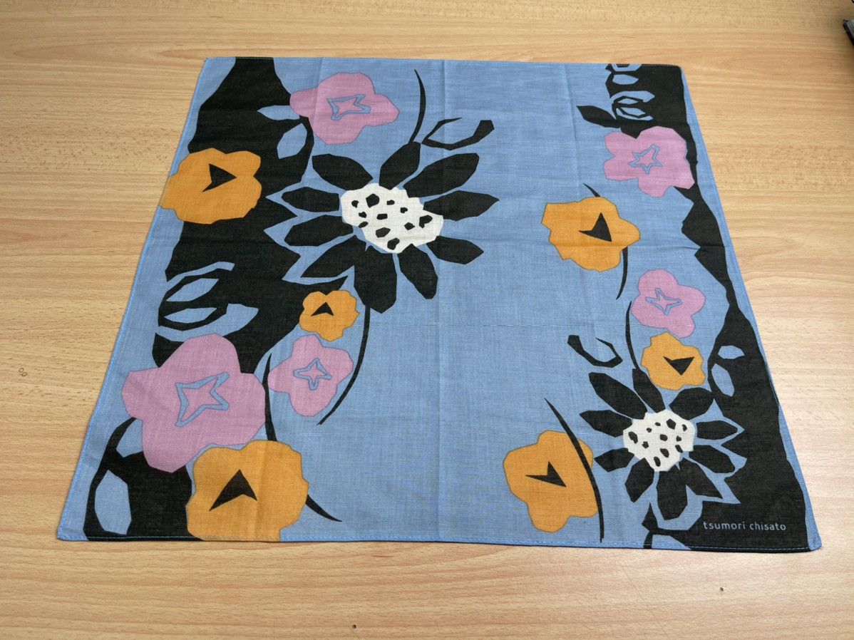 Issey Miyake Tsumori Chisato Handkerchief Bandana Neckerchief Headband Size ONE SIZE - 4 Thumbnail