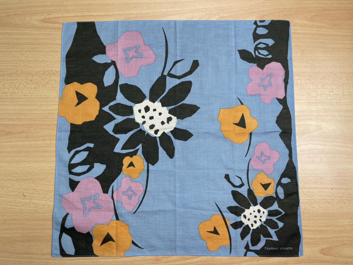 Issey Miyake Tsumori Chisato Handkerchief Bandana Neckerchief Headband Size ONE SIZE - 2 Thumbnail