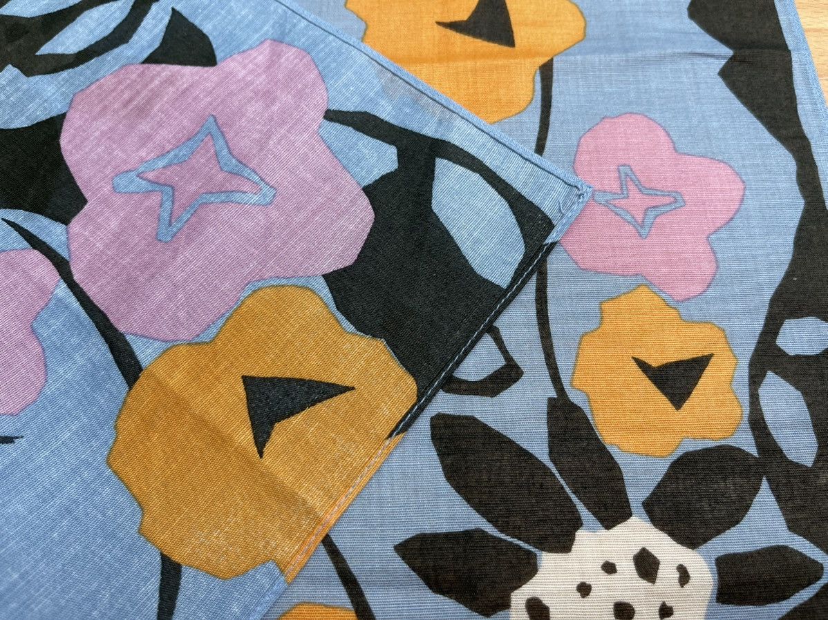 Issey Miyake Tsumori Chisato Handkerchief Bandana Neckerchief Headband Size ONE SIZE - 6 Thumbnail