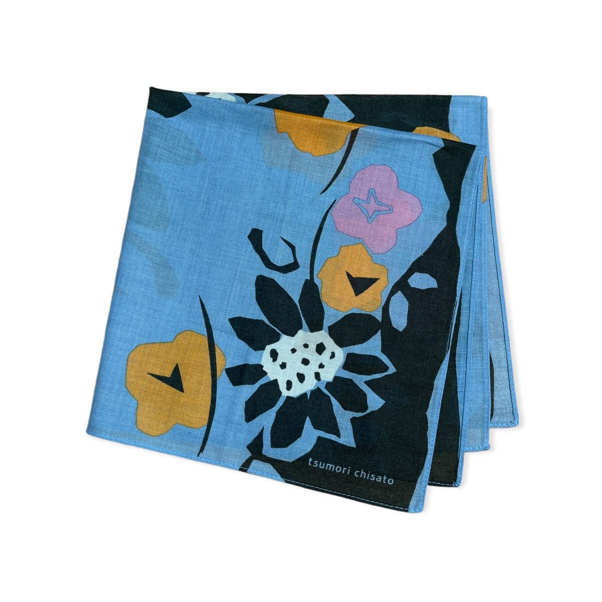 Issey Miyake Tsumori Chisato Handkerchief Bandana Neckerchief Headband Size ONE SIZE - 1 Thumbnail