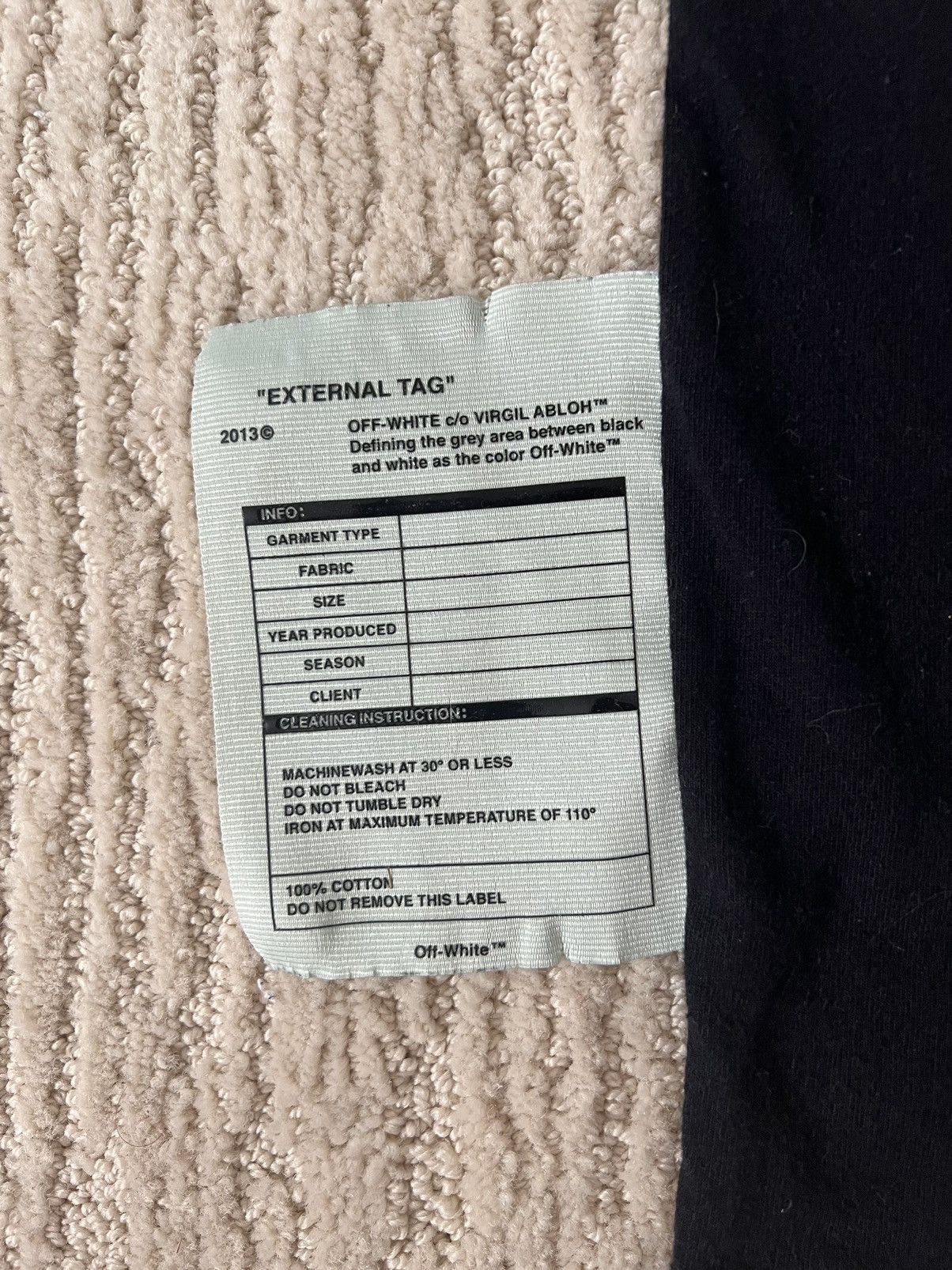 Off-White Off White Something & Associates Aoyama Reversible Tee Size US S / EU 44-46 / 1 - 7 Thumbnail