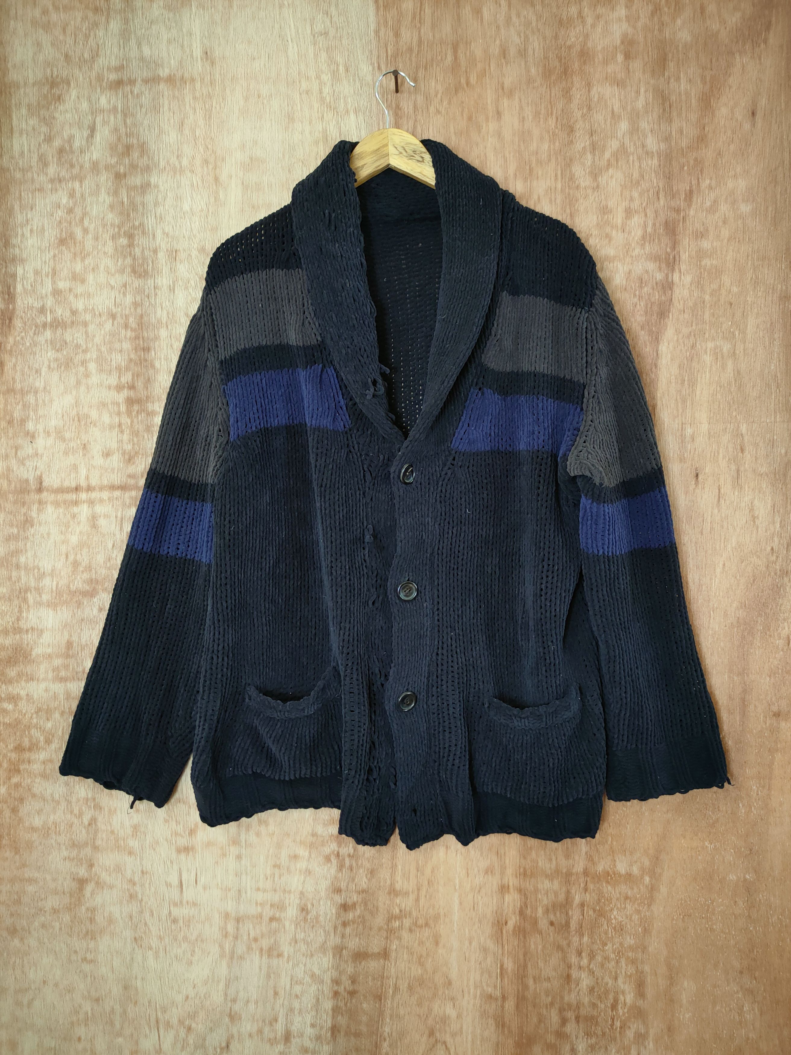 Roberto Collina DL Roberto Collina soft knitwear cardigan streetwear #46-428 Size US L / EU 52-54 / 3 - 1 Thumbnail