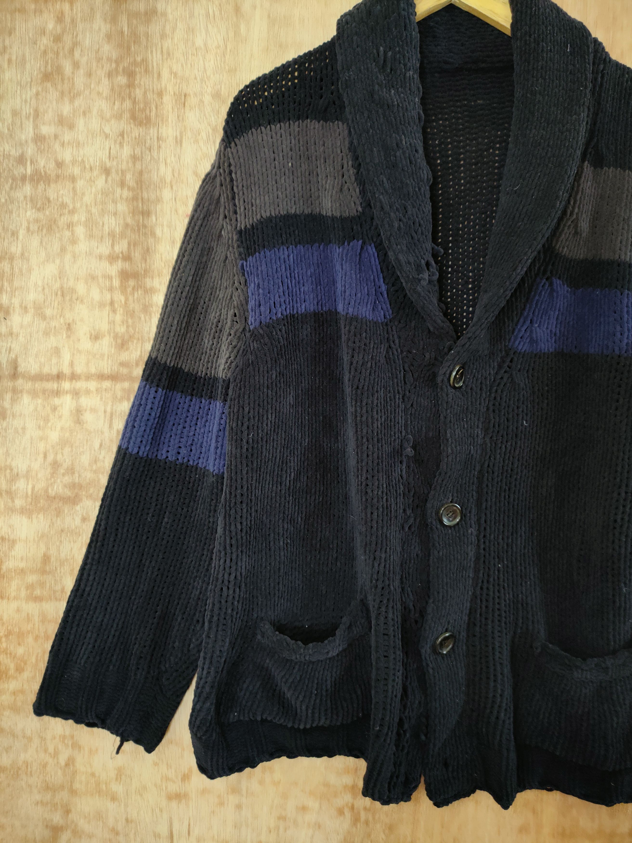 Roberto Collina DL Roberto Collina soft knitwear cardigan streetwear #46-428 Size US L / EU 52-54 / 3 - 2 Thumbnail