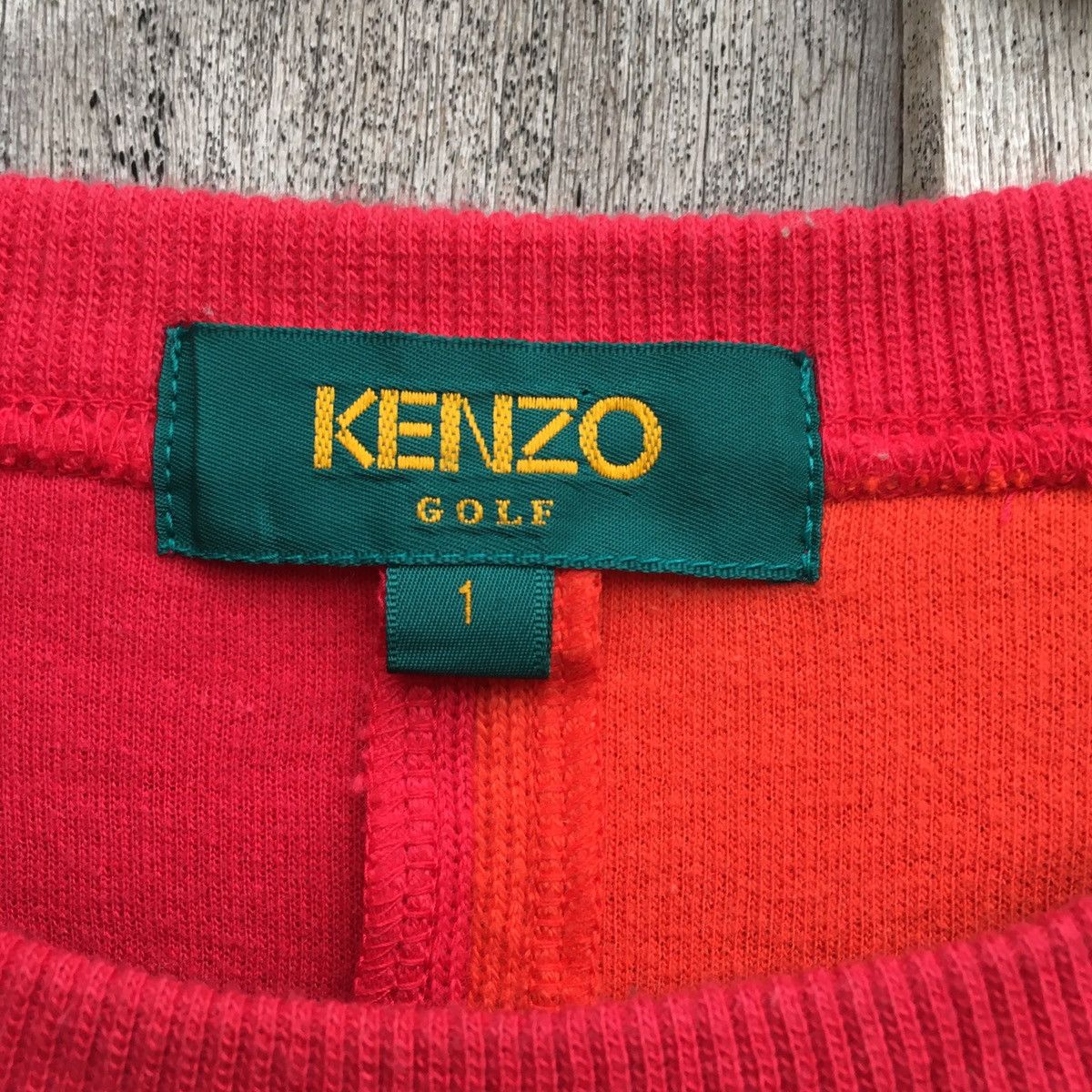Designer × Kenzo × Vintage Vintage Kenzo Golf Crewneck Sweatshirt Big Logo Size US M / EU 48-50 / 2 - 5 Thumbnail