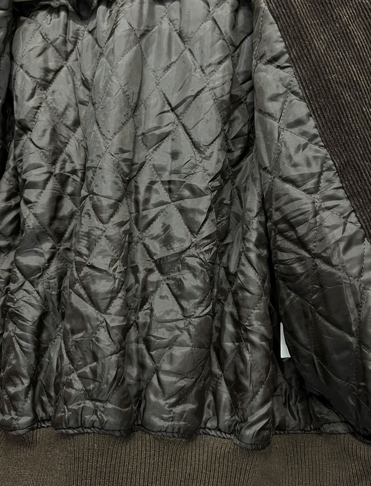 Tribal Streetwear 🔥90’s APOBBICO Tribal Corduroy Quilted Lined Cropped Jacket Size M / US 6-8 / IT 42-44 - 5 Thumbnail