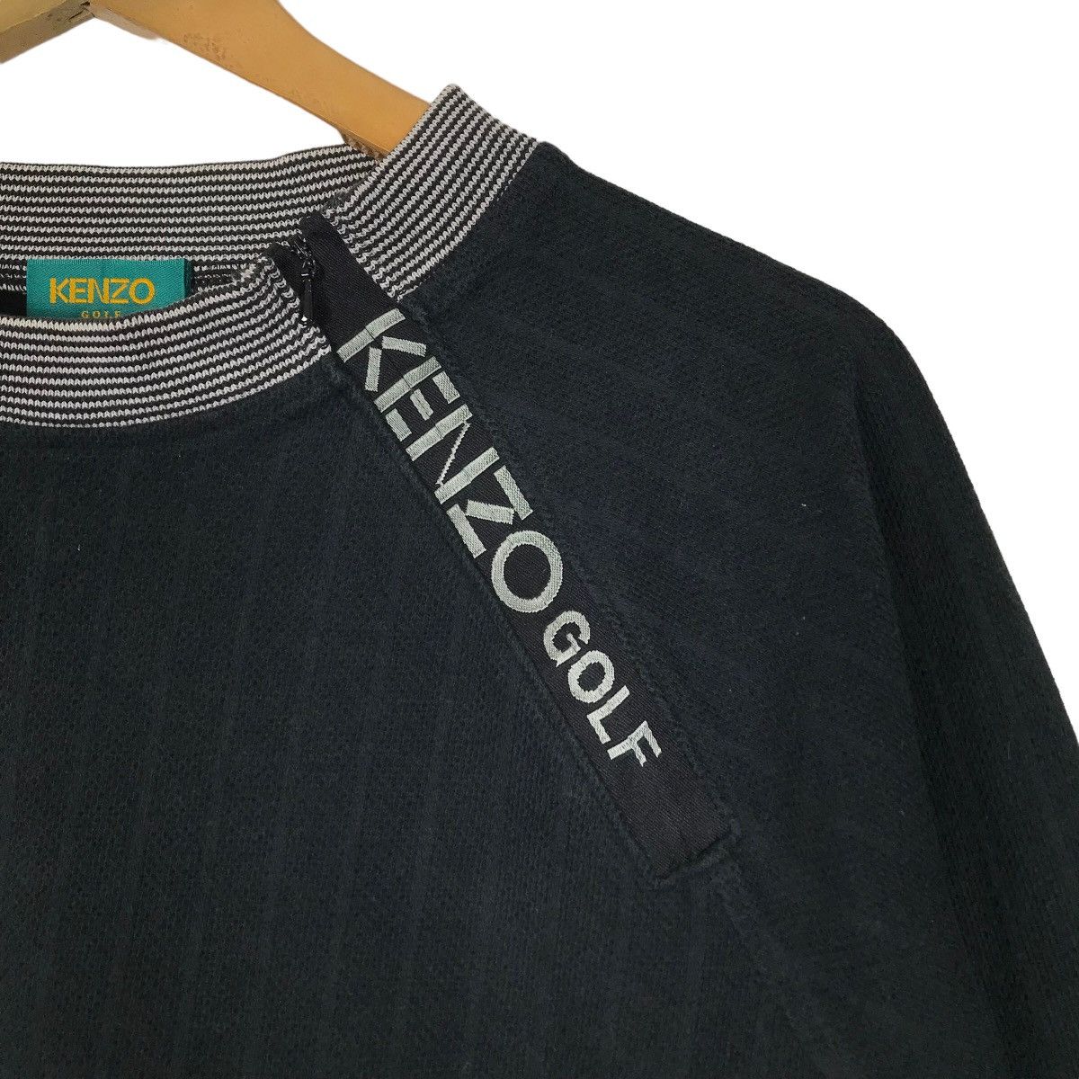 Kenzo × Vintage Vintage Kenzo Golf Crewneck Sweatshirt Size US L / EU 52-54 / 3 - 4 Thumbnail