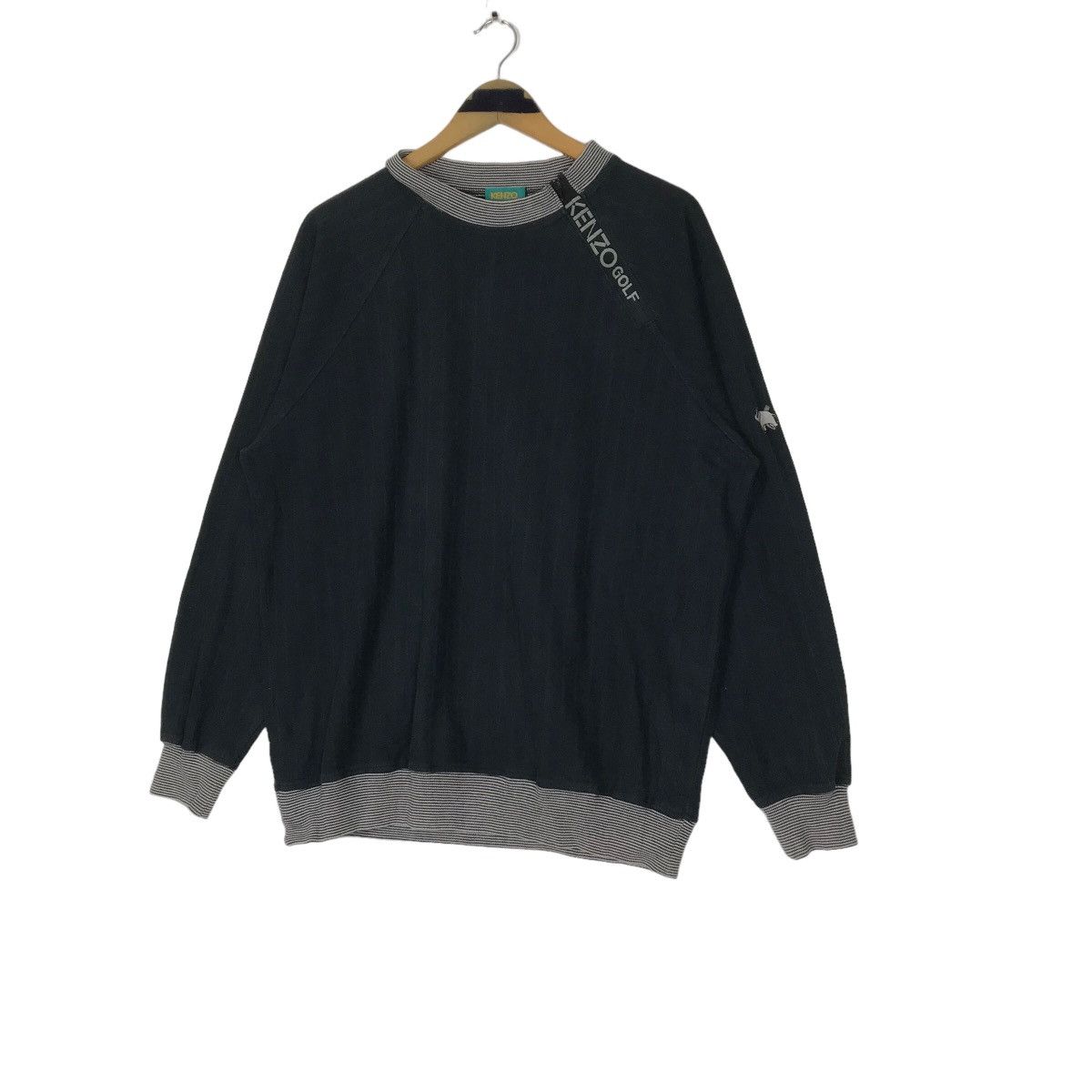 Kenzo × Vintage Vintage Kenzo Golf Crewneck Sweatshirt Size US L / EU 52-54 / 3 - 3 Thumbnail