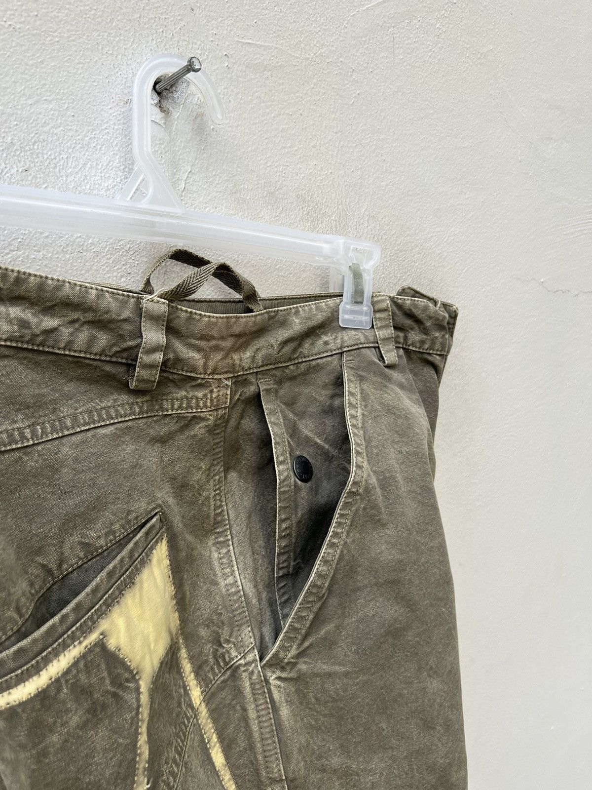 Griffin Vintage Griffin Made in Italy Waxed Tactical Trouser Pant Size US 30 / EU 46 - 20 Thumbnail