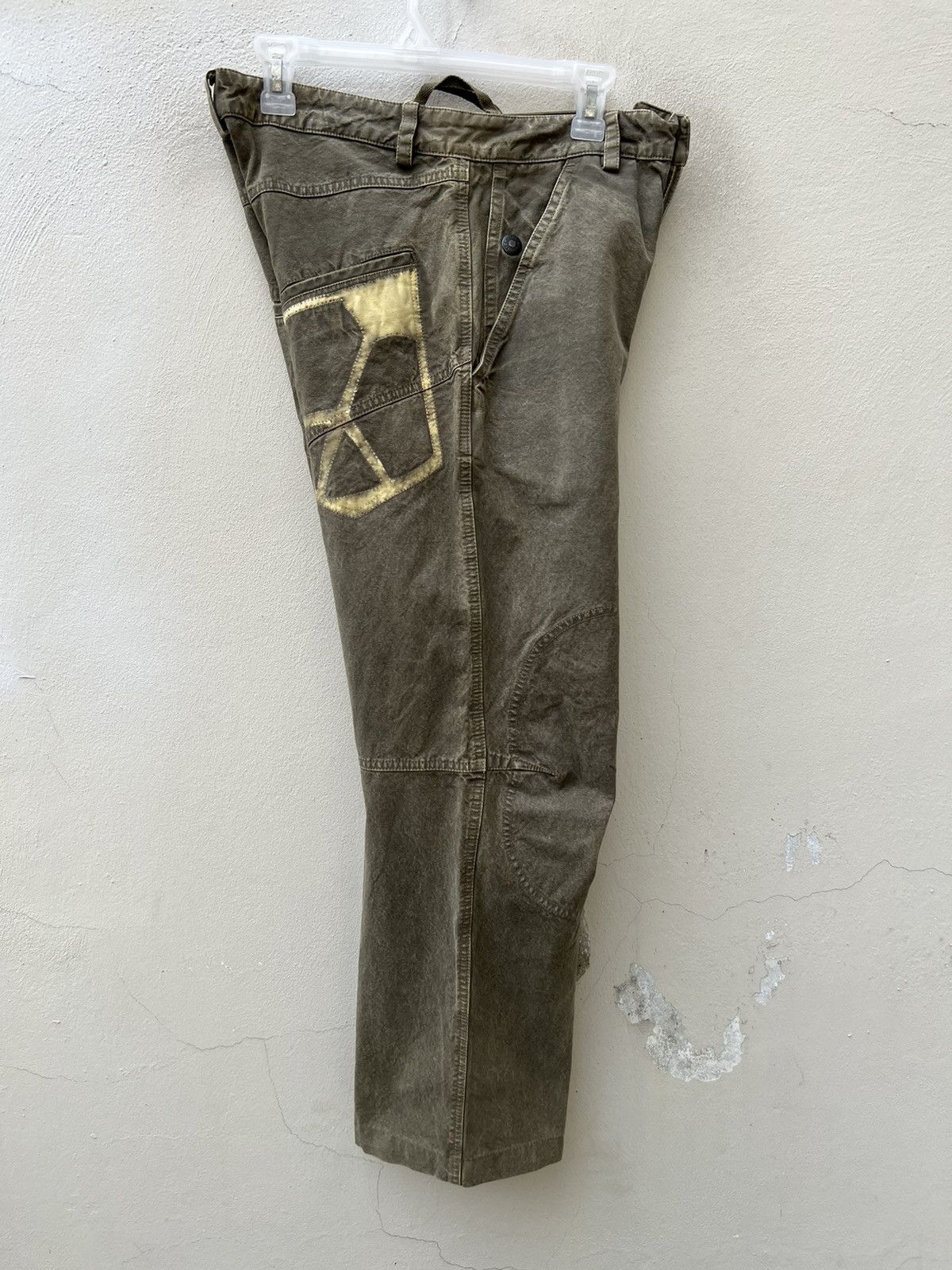 Griffin Vintage Griffin Made in Italy Waxed Tactical Trouser Pant Size US 30 / EU 46 - 18 Thumbnail