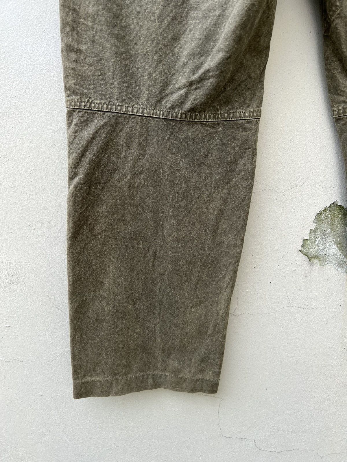 Griffin Vintage Griffin Made in Italy Waxed Tactical Trouser Pant Size US 30 / EU 46 - 16 Thumbnail
