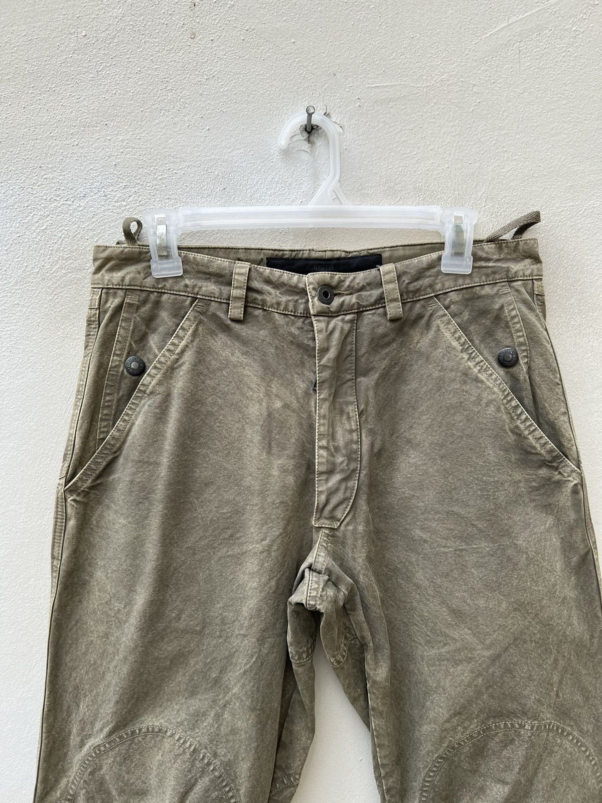 Griffin Vintage Griffin Made in Italy Waxed Tactical Trouser Pant Size US 30 / EU 46 - 7 Thumbnail