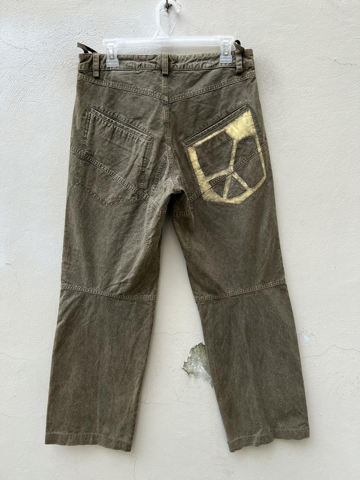 Griffin Vintage Griffin Made in Italy Waxed Tactical Trouser Pant Size US 30 / EU 46 - 14 Thumbnail