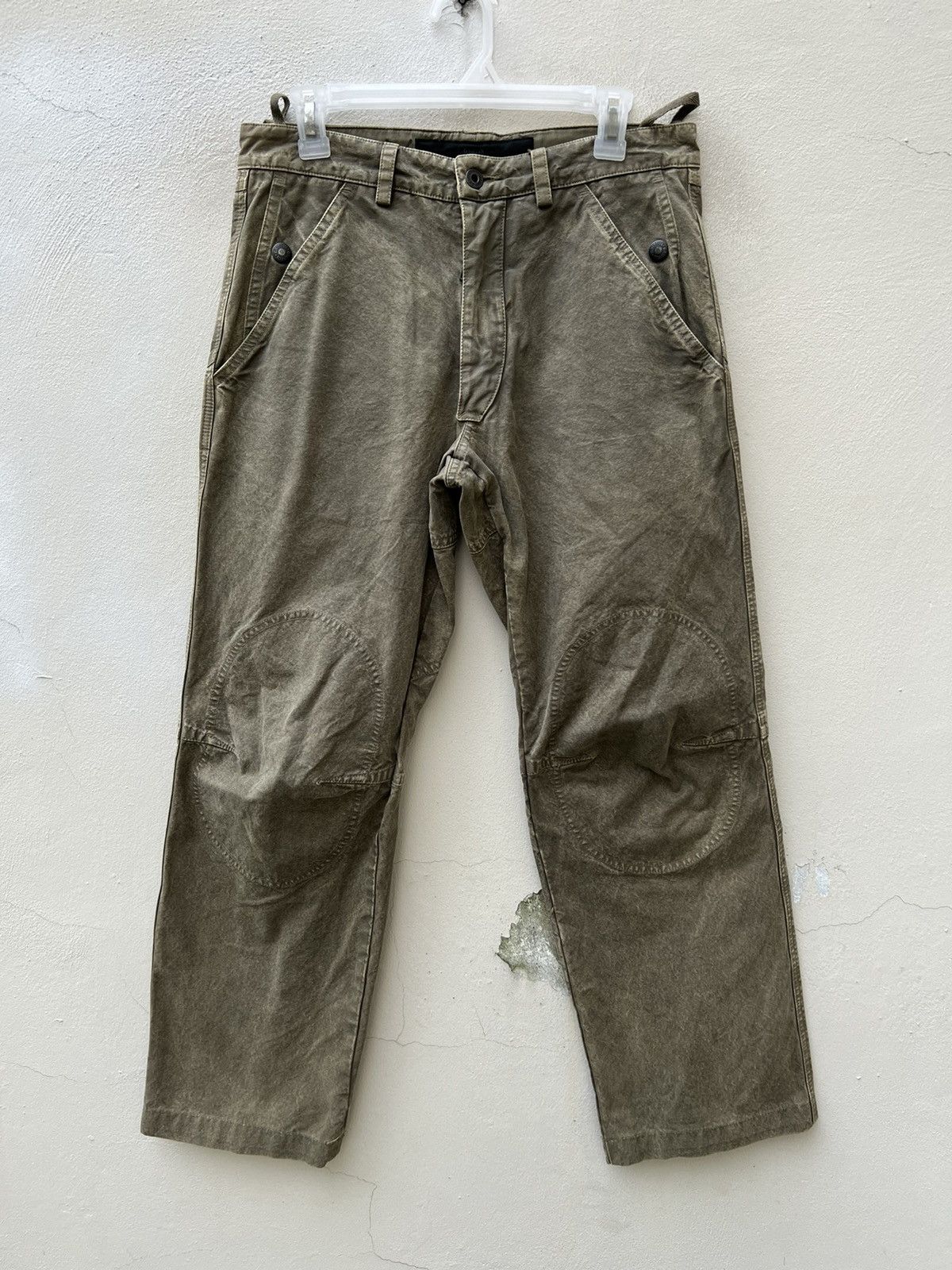 Griffin Vintage Griffin Made in Italy Waxed Tactical Trouser Pant Size US 30 / EU 46 - 6 Thumbnail