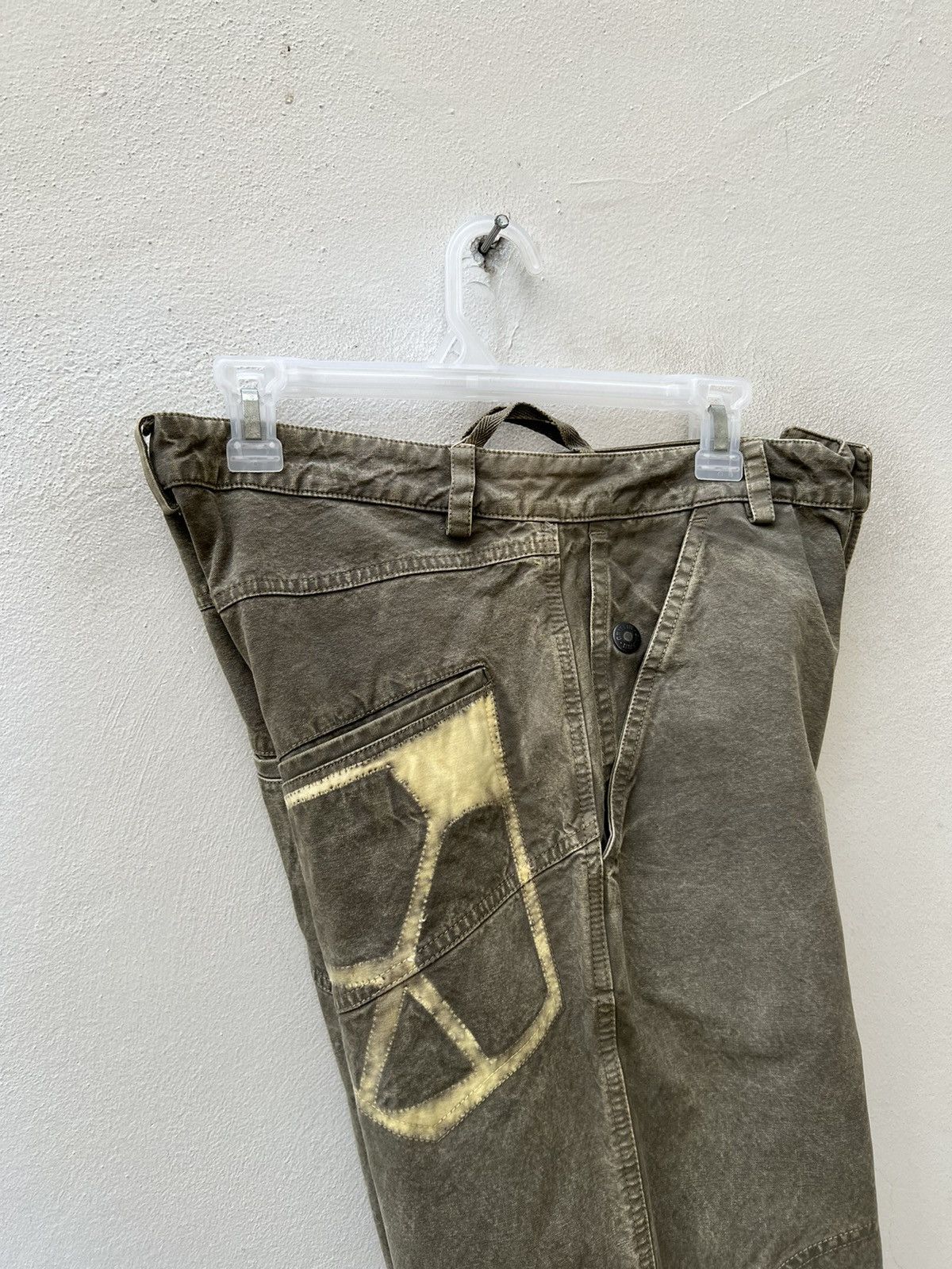 Griffin Vintage Griffin Made in Italy Waxed Tactical Trouser Pant Size US 30 / EU 46 - 19 Thumbnail