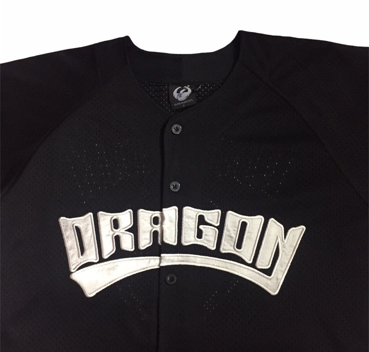 Welcome Skateboards VINTAGE 90s DRAGON SKATEBOARDS BIG LOGO BASEBALL JERSEY Size US L / EU 52-54 / 3 - 3 Thumbnail