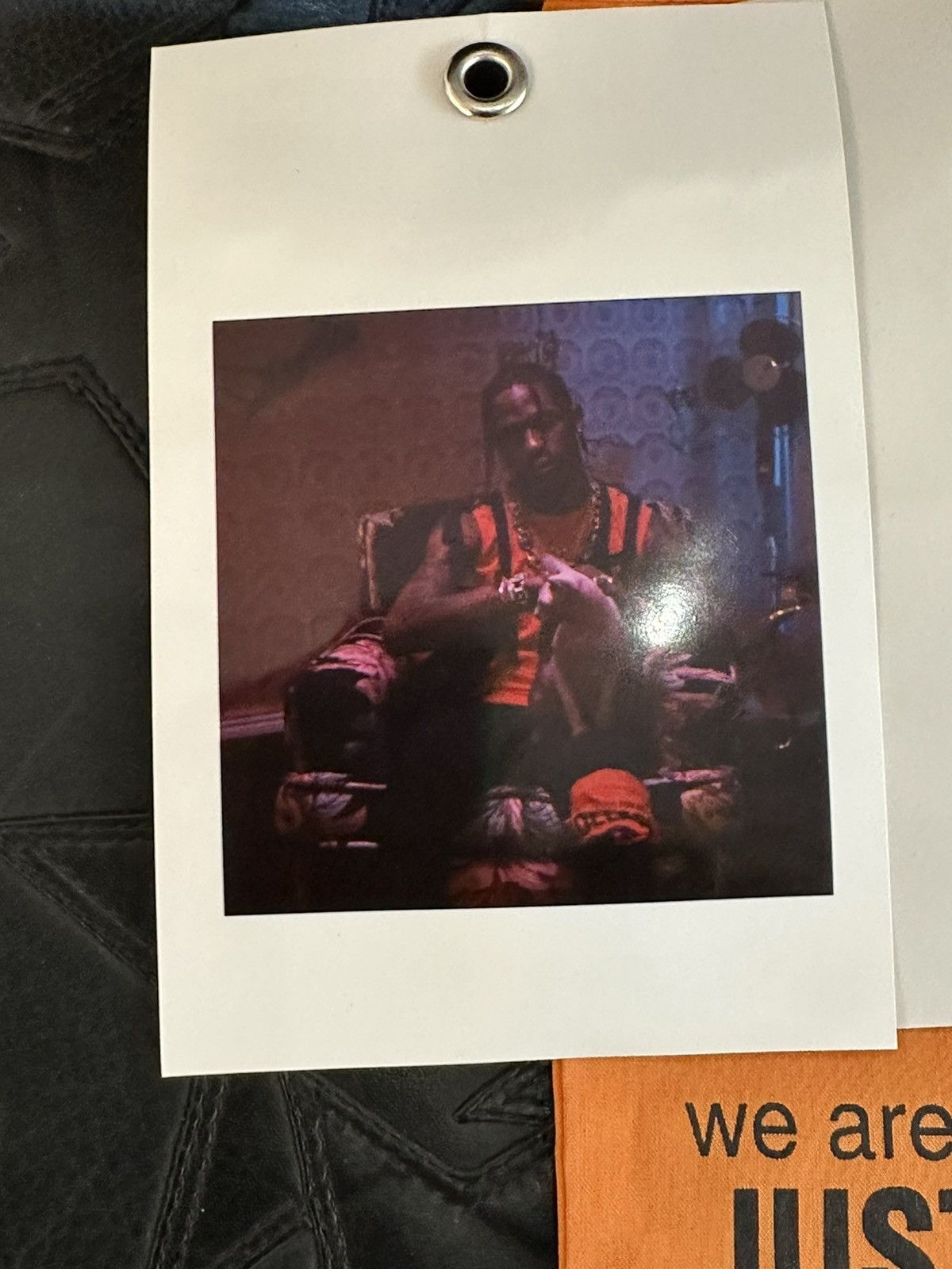 Raf Simons Raf Simons 02 Kollaps Scarf OWNED & Worn TRAVIS SCOTT Size ONE SIZE - 19 Thumbnail
