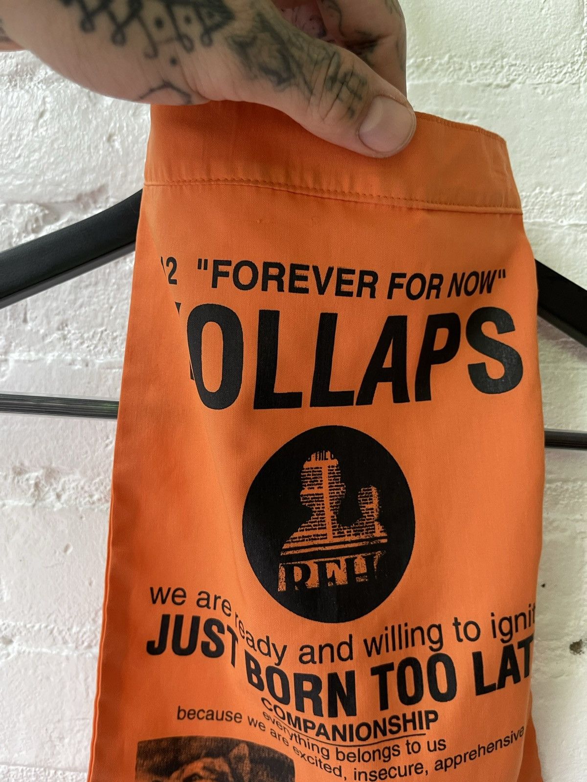 Raf Simons Raf Simons 02 Kollaps Scarf OWNED & Worn TRAVIS SCOTT Size ONE SIZE - 13 Thumbnail