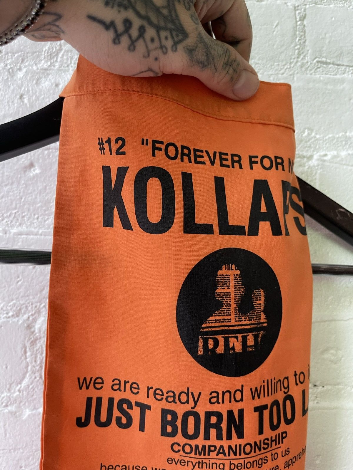 Raf Simons Raf Simons 02 Kollaps Scarf OWNED & Worn TRAVIS SCOTT Size ONE SIZE - 14 Thumbnail