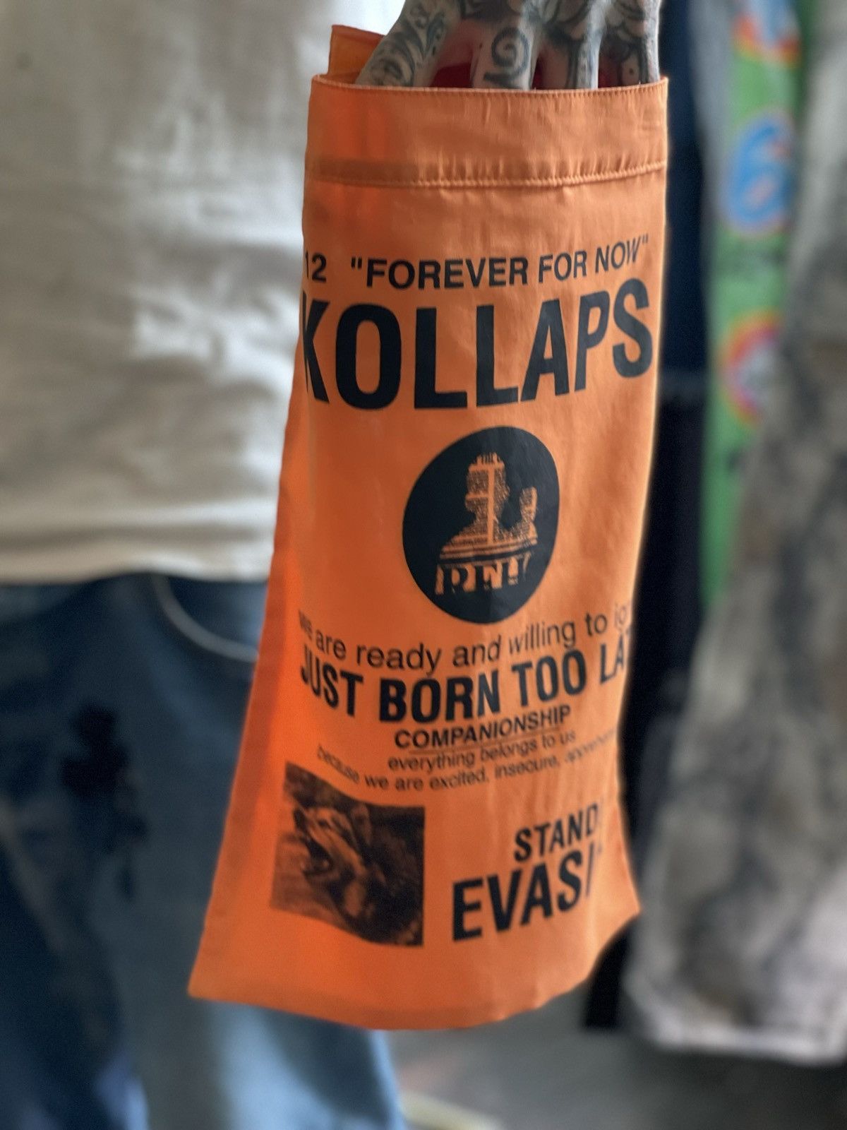Raf Simons Raf Simons 02 Kollaps Scarf OWNED & Worn TRAVIS SCOTT Size ONE SIZE - 18 Thumbnail