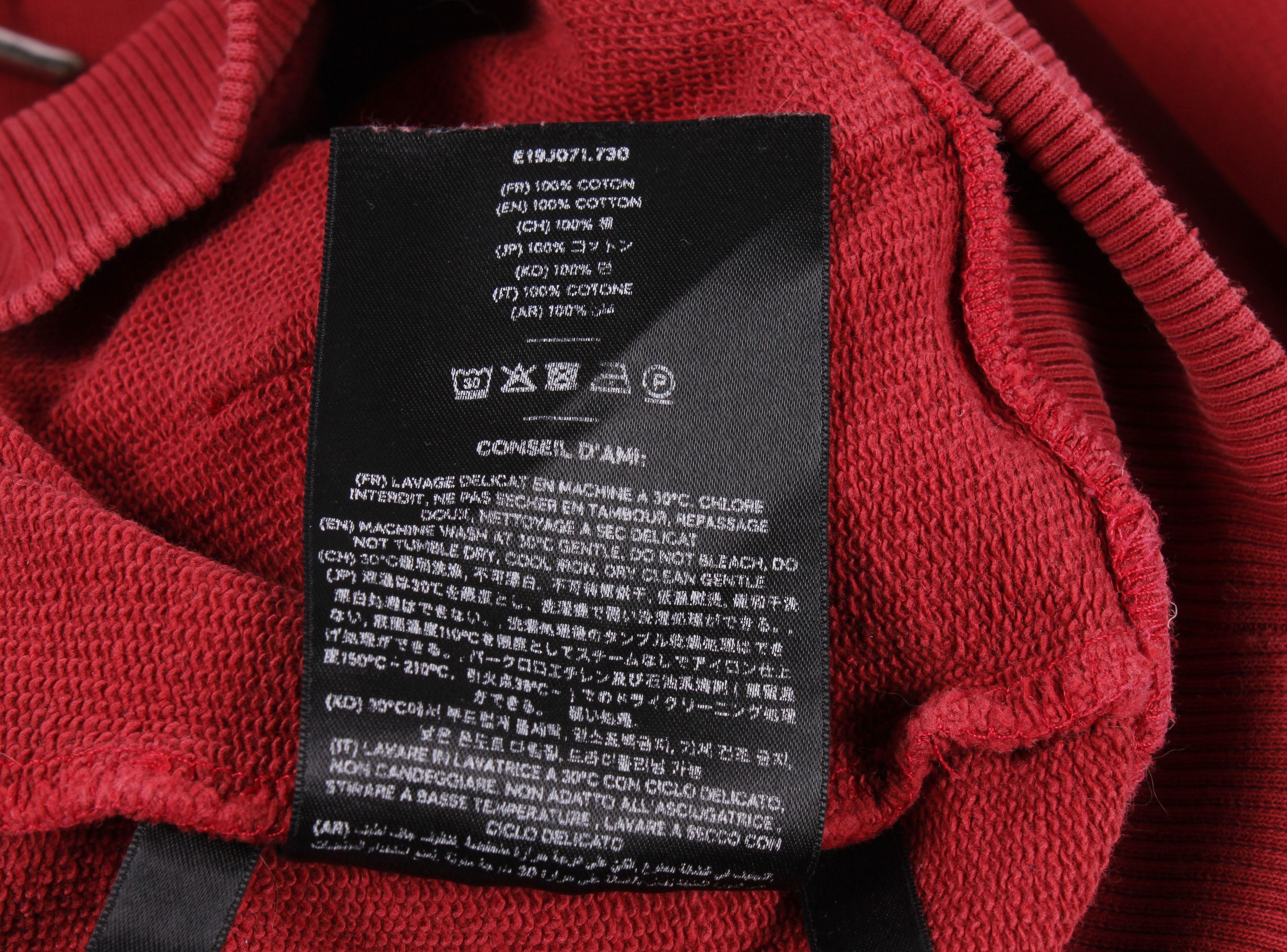 AMI Alexandre Mattiussi AMI Distressed Hoodie Size US S / EU 44-46 / 1 - 9 Thumbnail