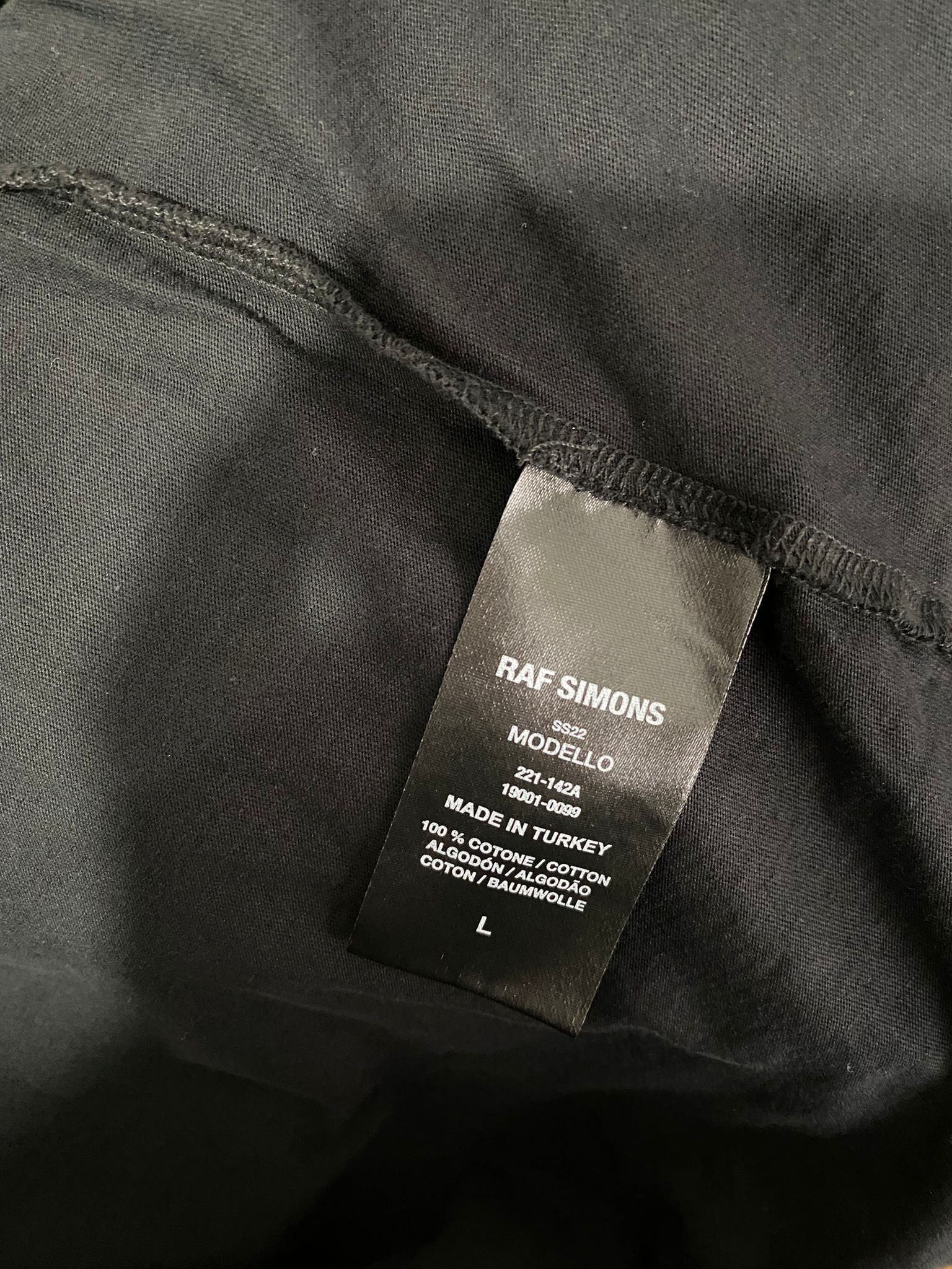 Raf Simons SOLEMN-X Big Fit Doubled T-Shirt Size US L / EU 52-54 / 3 - 9 Thumbnail