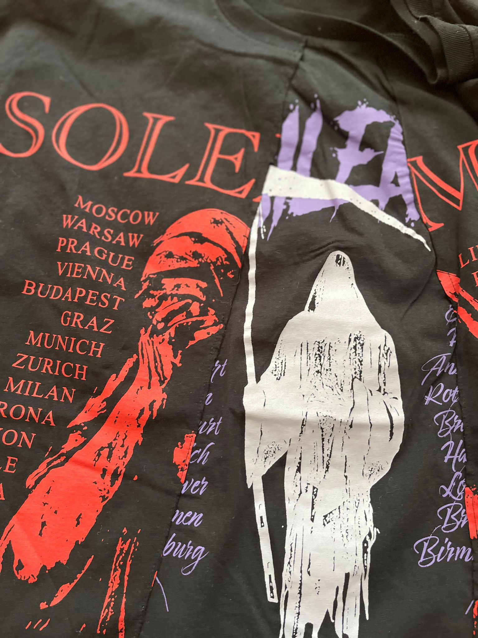 Raf Simons SOLEMN-X Big Fit Doubled T-Shirt Size US L / EU 52-54 / 3 - 5 Thumbnail