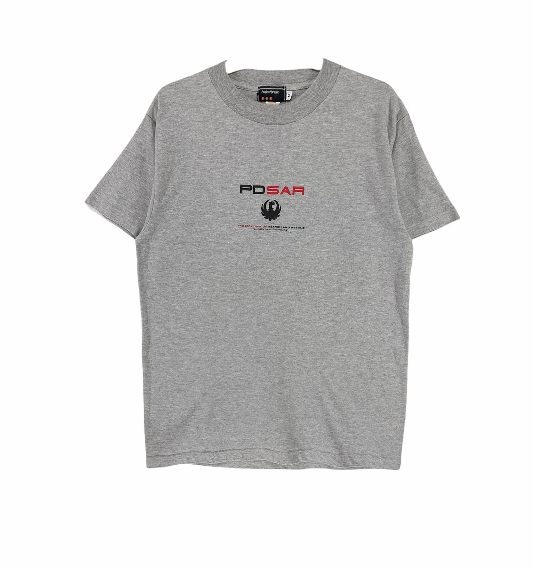image of Archival Clothing x Futura Bsf Project Dragon Futura Laboratories Vintage 90's Shirt in Grey (Size 