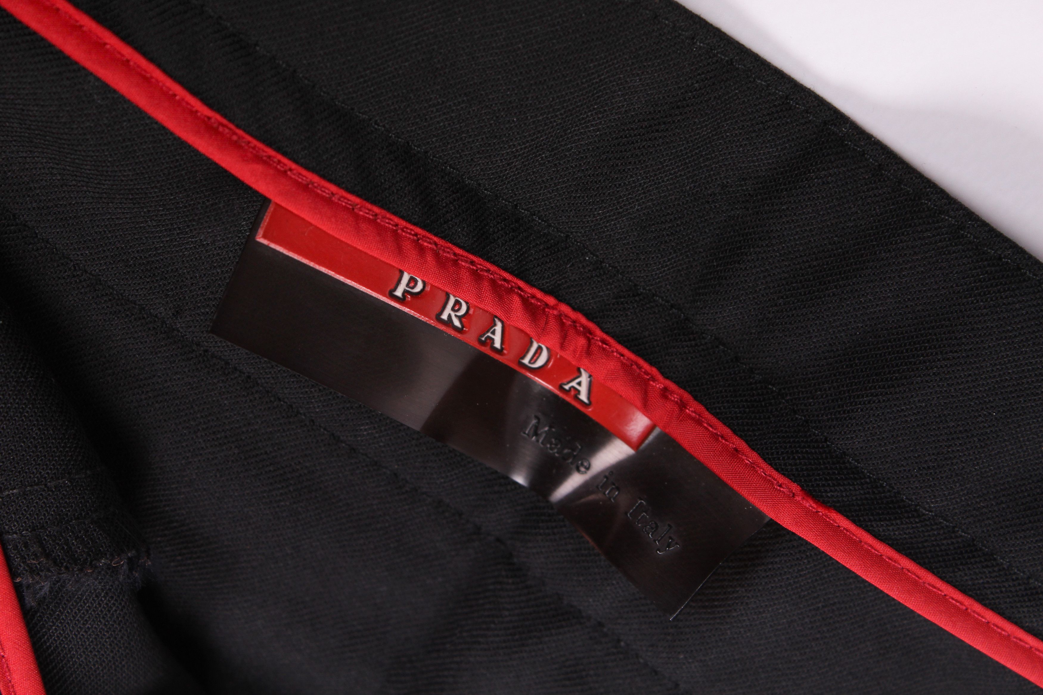 Prada Prada Sport Red Tab Pants Size 27" / US 4 / IT 40 - 3 Thumbnail