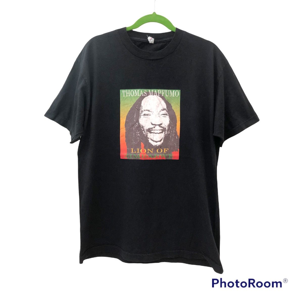 Band Tees × Bob Marley Thomas Mapfumo - Lion on Zimbabwe Size US L / EU 52-54 / 3 - 1 Thumbnail
