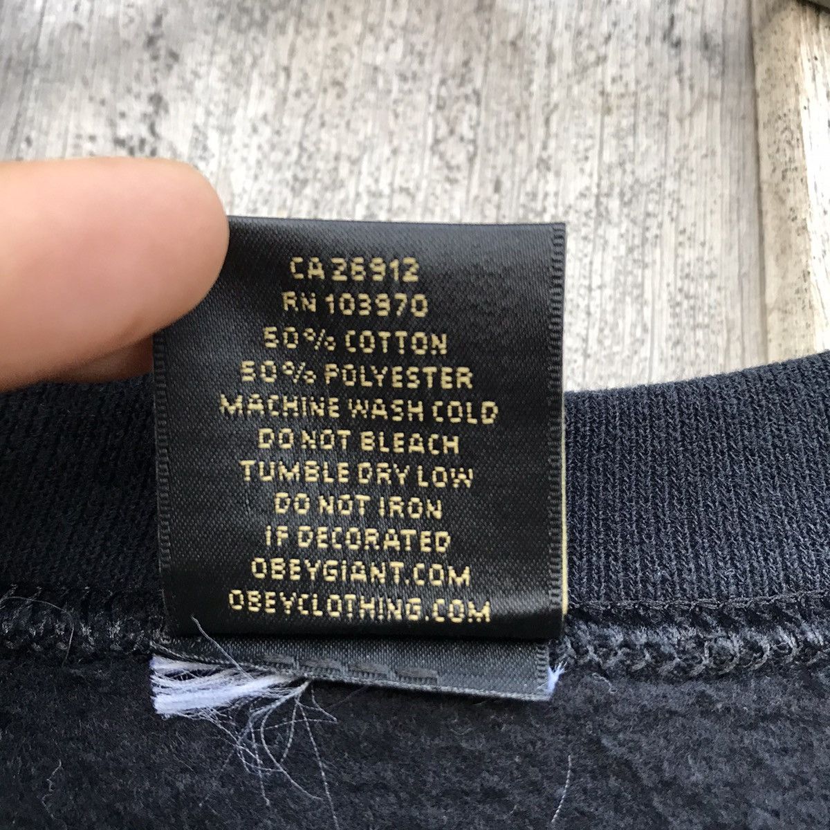 Obey × Vintage Vintage Obey Posse Spell Out Crewneck Sweatshirt Big Logo Size US M / EU 48-50 / 2 - 6 Thumbnail