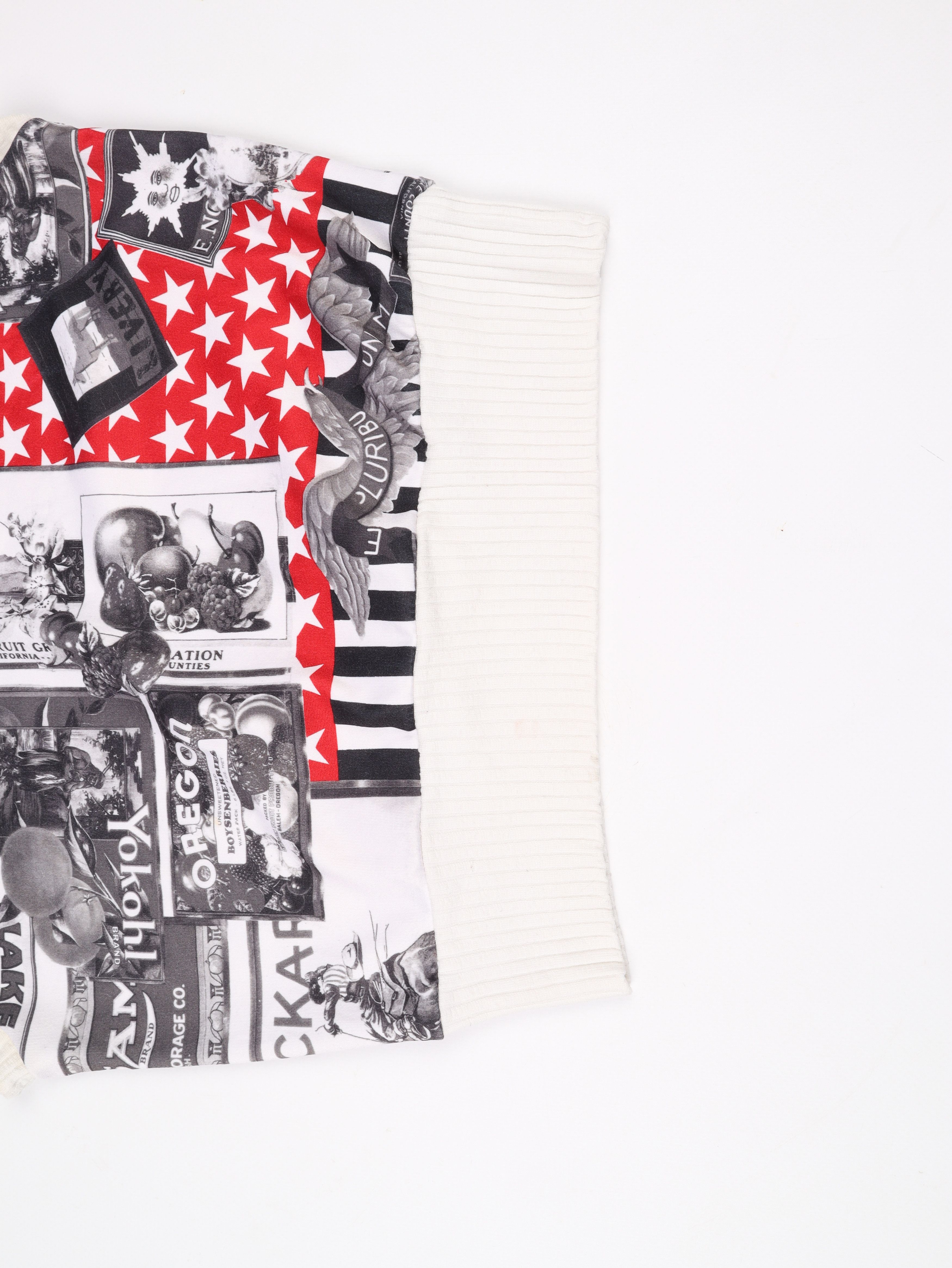 Vintage Vintage Good Mode Gazette Print Y2K Top Galliano style Size S / US 4 / IT 40 - 5 Thumbnail