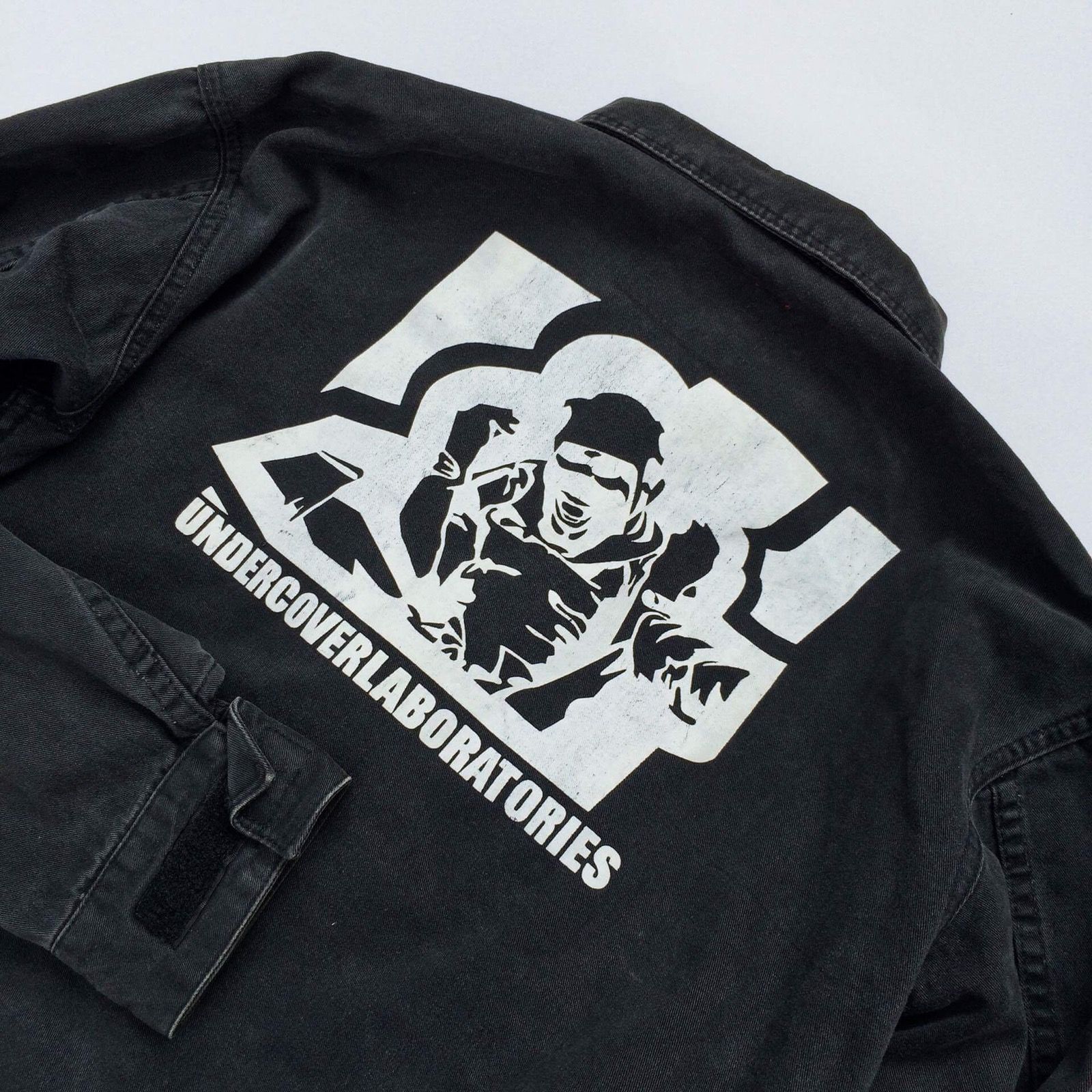 Pre-owned Jun Takahashi X Undercover Grailog Undercover Labo Tactical Field Jacket In Black