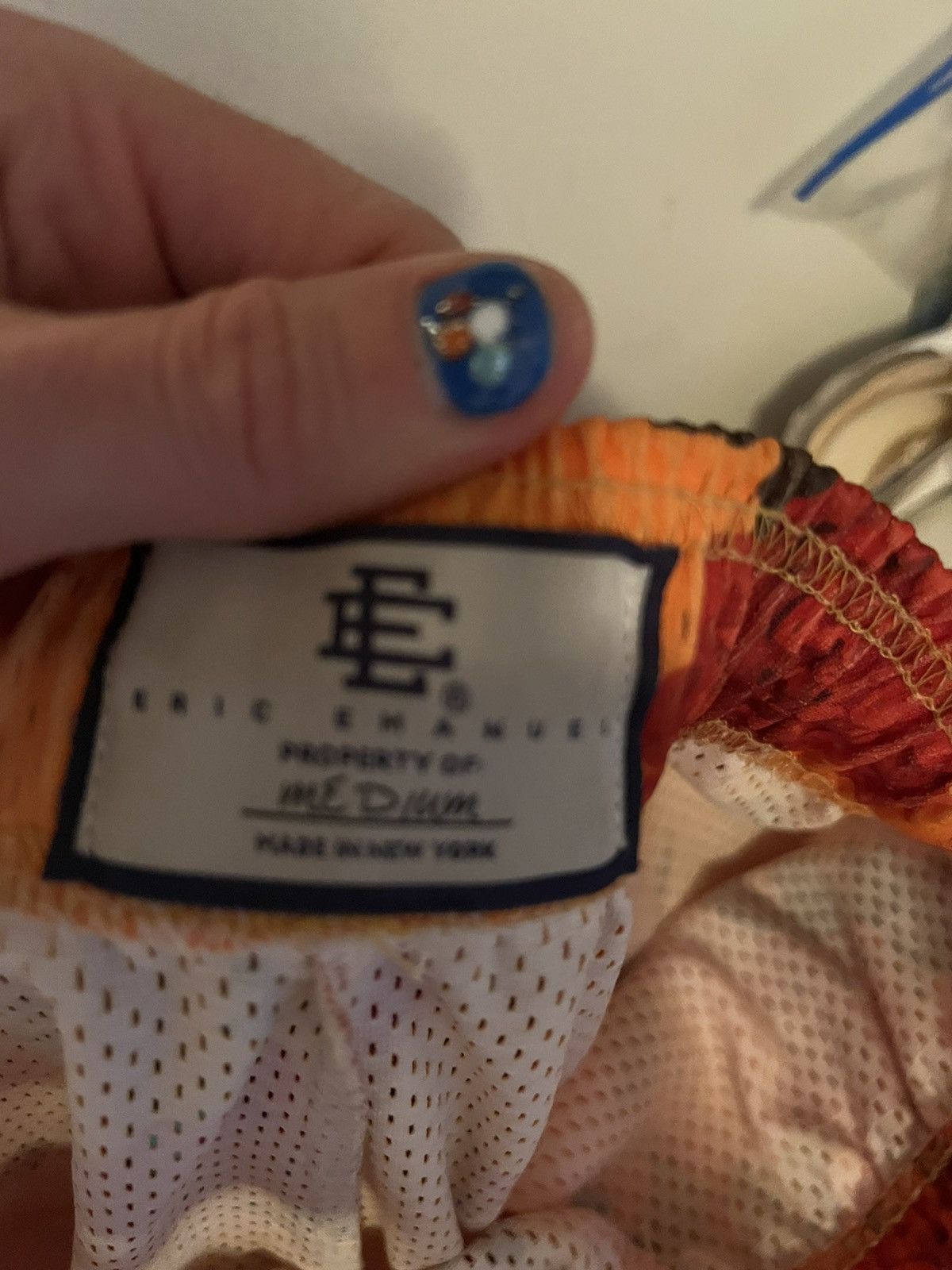 Eric Emanuel Eric Emanuel Orange Floral Rose Size US 30 / EU 46 - 3 Thumbnail