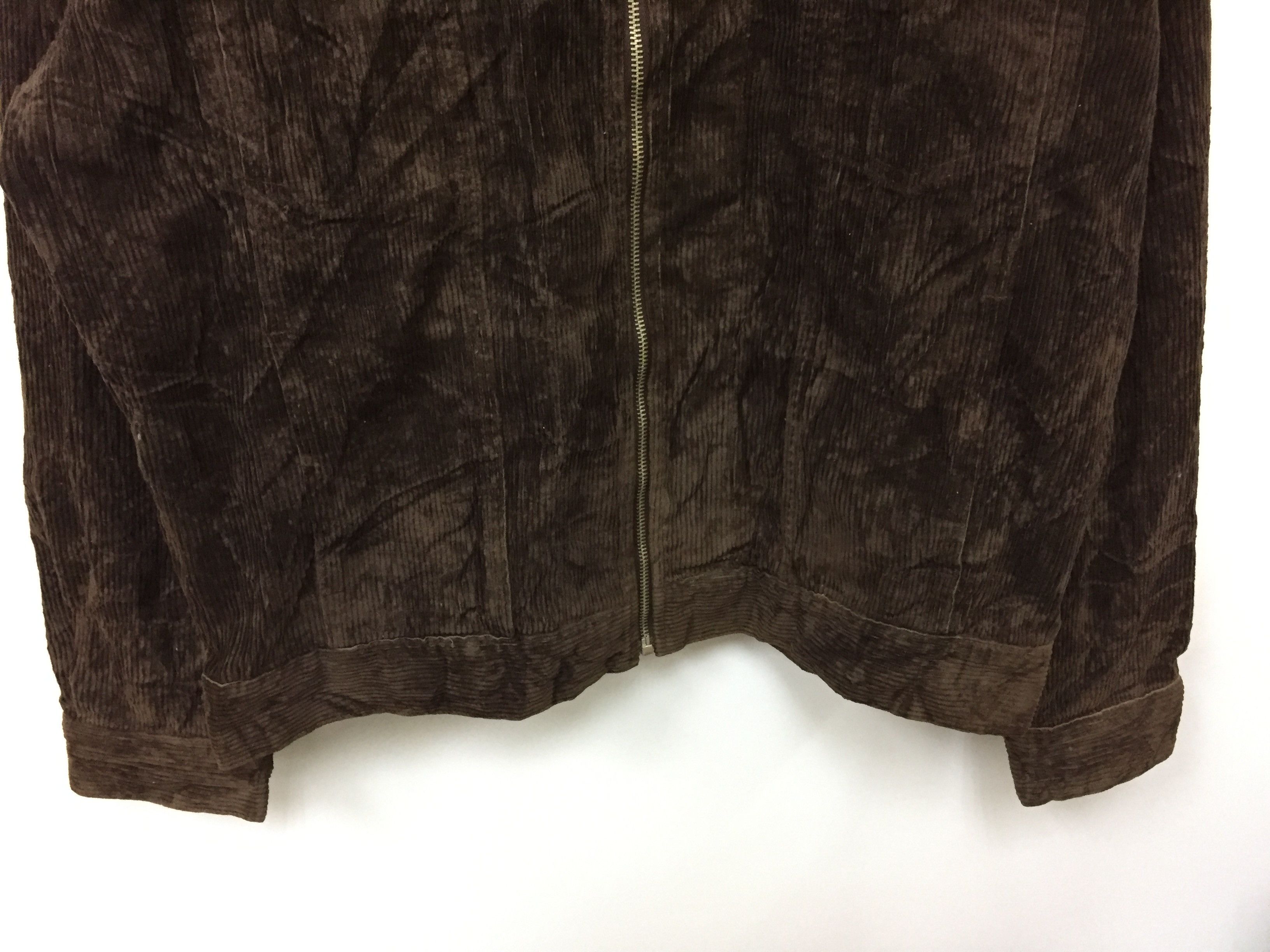 Guess × Vintage 90's GUESS Zipper Corduroy jacket Size US L / EU 52-54 / 3 - 4 Thumbnail