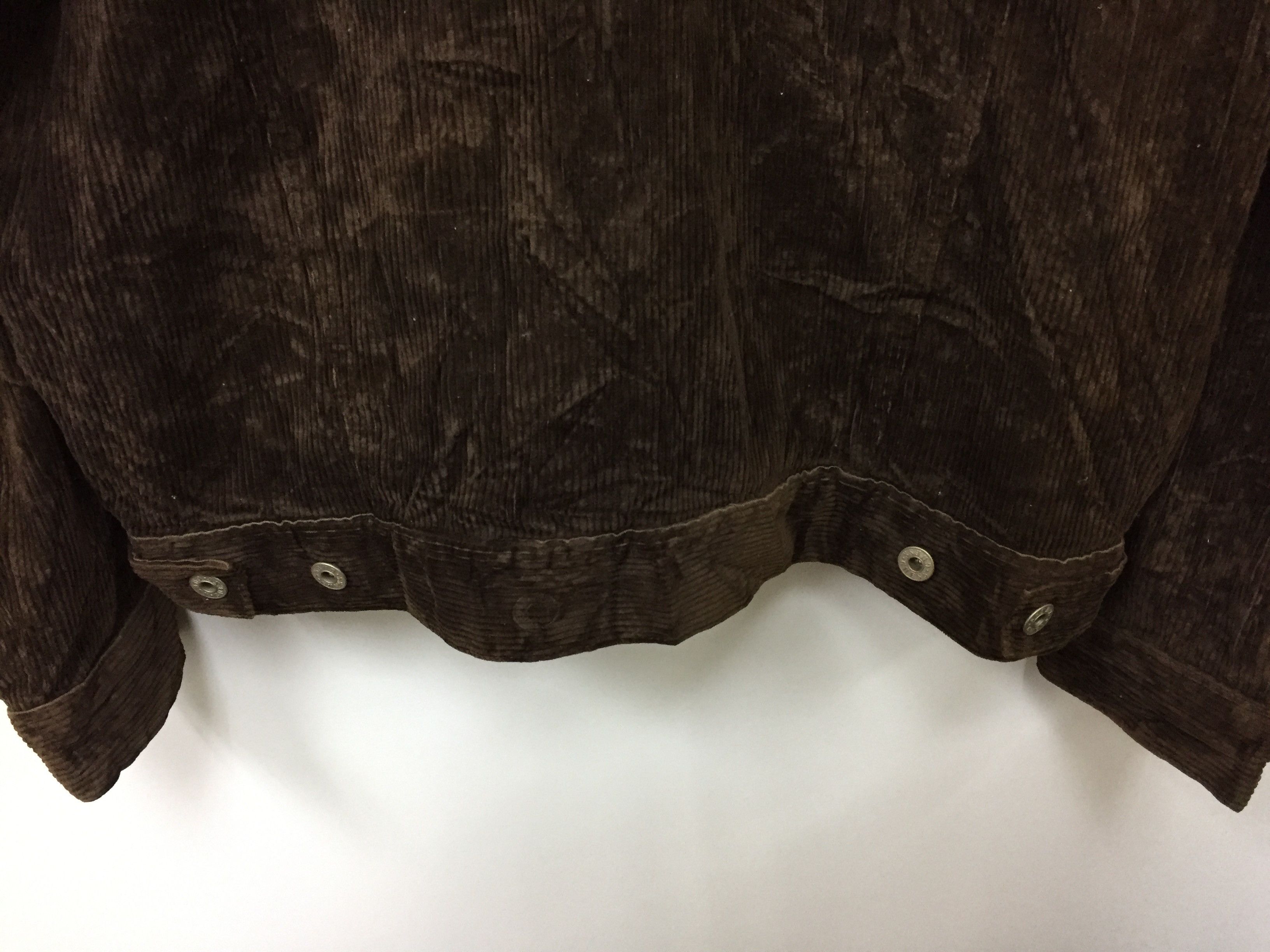 Guess × Vintage 90's GUESS Zipper Corduroy jacket Size US L / EU 52-54 / 3 - 8 Thumbnail
