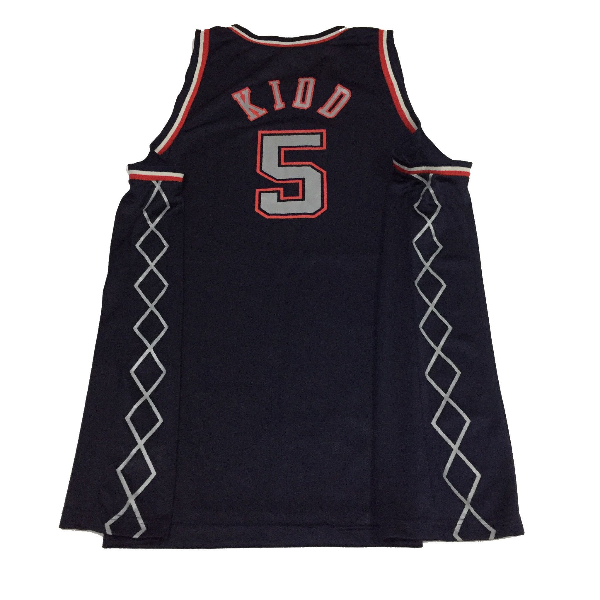 Champion VINTAGE 90s CHAMPION JASON KIDD NETS TEAM NBA JERSEY Size US XXL / EU 58 / 5 - 8 Thumbnail