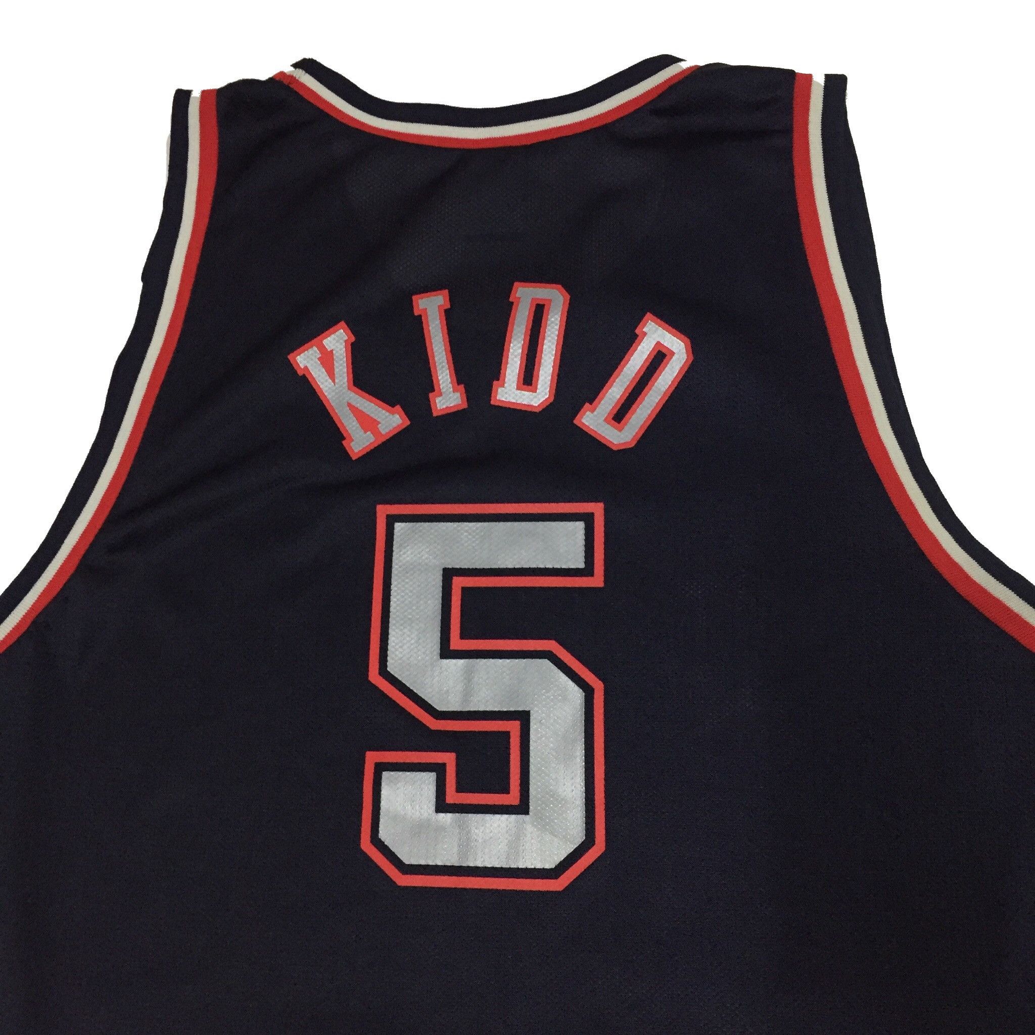 Champion VINTAGE 90s CHAMPION JASON KIDD NETS TEAM NBA JERSEY Size US XXL / EU 58 / 5 - 9 Thumbnail