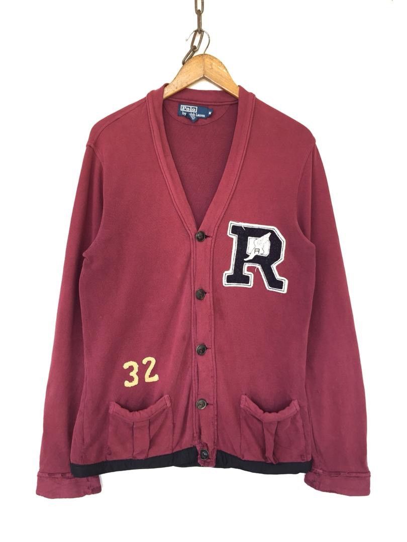Polo Ralph Lauren Ralph Laurent Polo 32 Distresses Cardigan Jacket Size US M / EU 48-50 / 2 - 1 Thumbnail