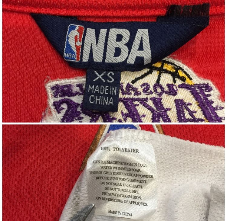NBA RARE VINTAGE KOBE BRYANT ALL STAR GAME WEST NBA JERSEY Size US XS / EU 42 / 0 - 5 Thumbnail