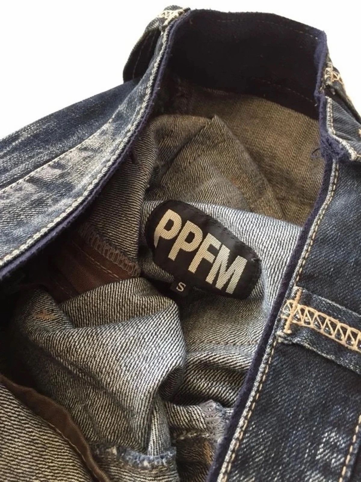 PPFM 💥Japanese Ppfm Seditionaries Bush Denim Size US 31 - 7 Thumbnail