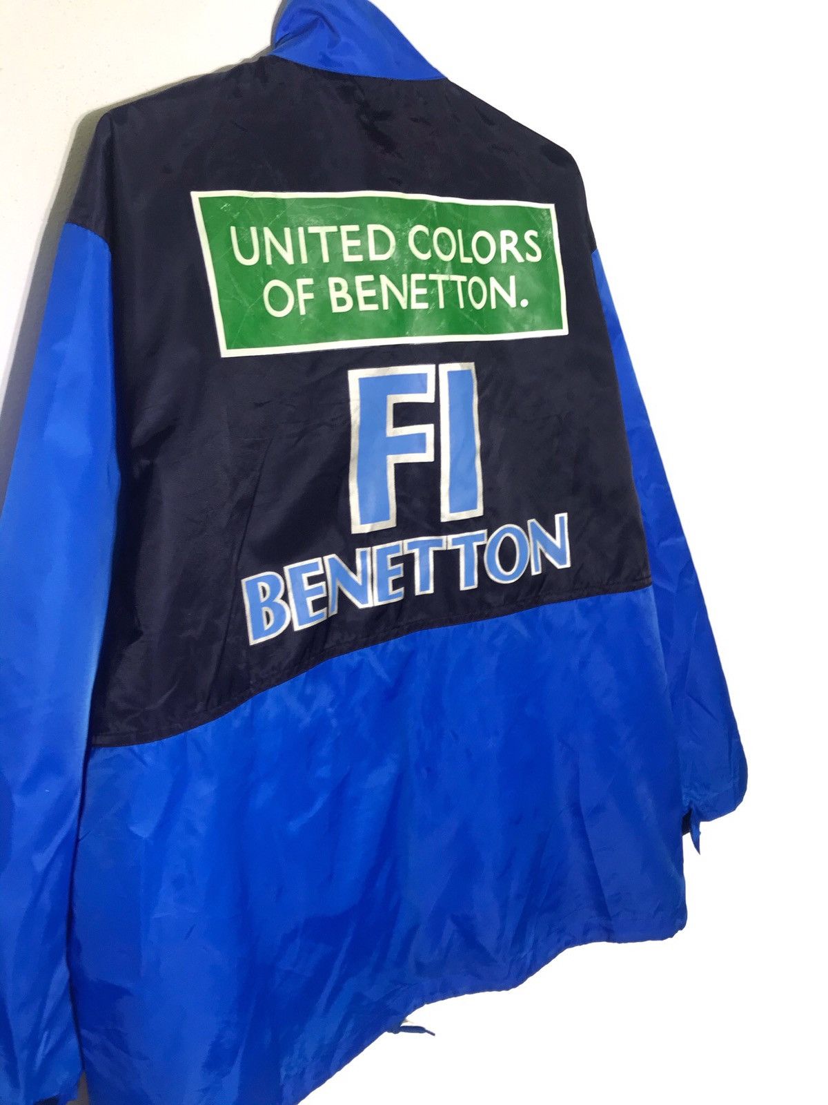 United Colors Of Benetton BENETTON FORMULA 1 RACING TEAM WINBREAKER JACKET Size US M / EU 48-50 / 2 - 4 Thumbnail