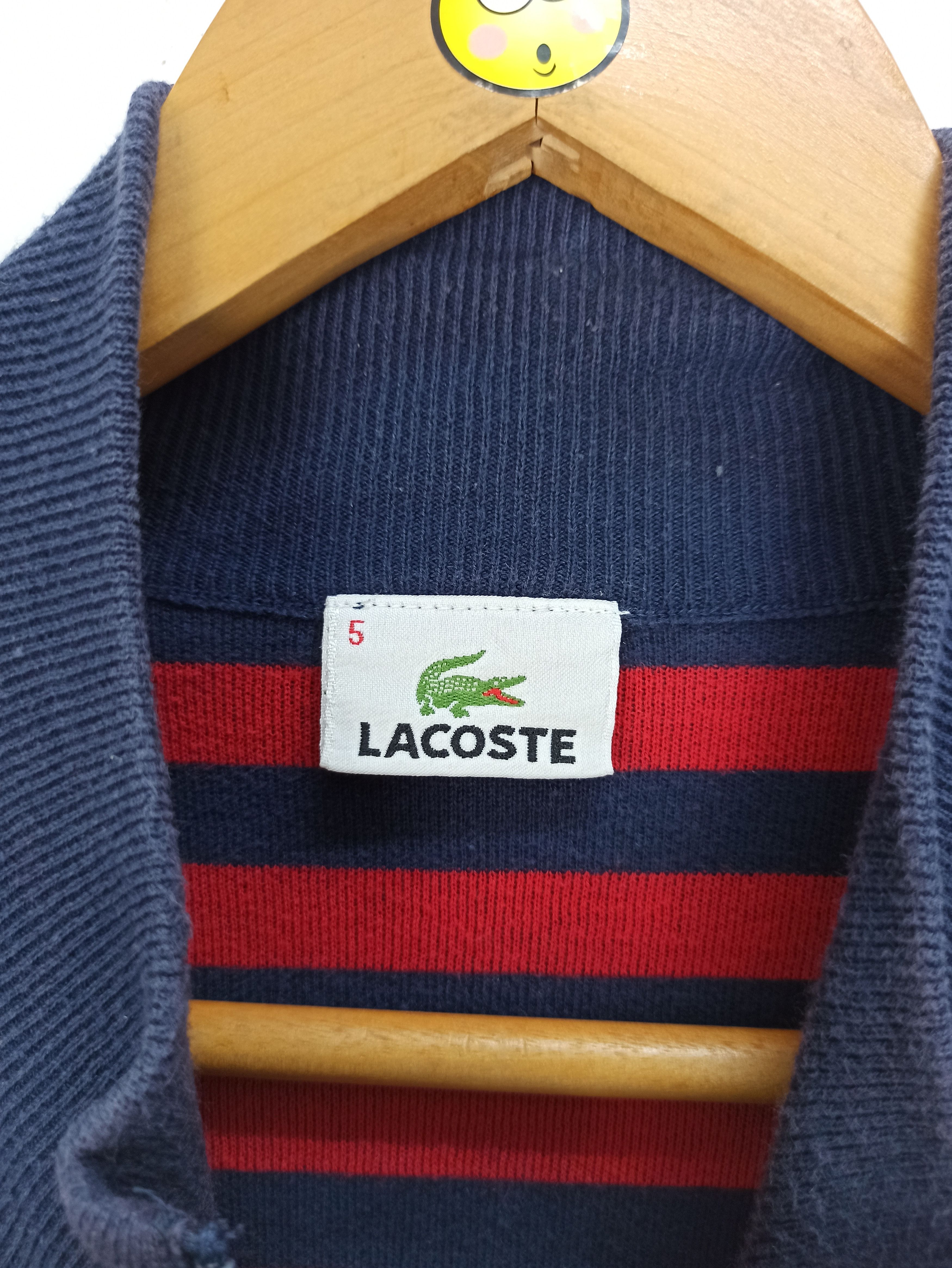 Lacoste 🔥Vintage🔥 Lacoste Sweater Full Zipper Nice Design Size US M / EU 48-50 / 2 - 5 Thumbnail