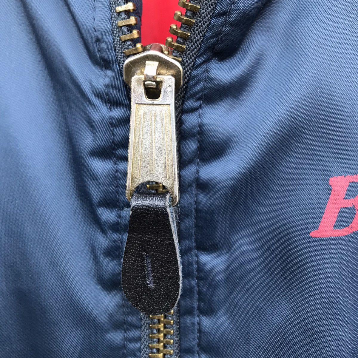 Budweiser × Vintage Vintage Budweiser Team Reversible Bomber Jacket Big Logo Size US L / EU 52-54 / 3 - 5 Thumbnail