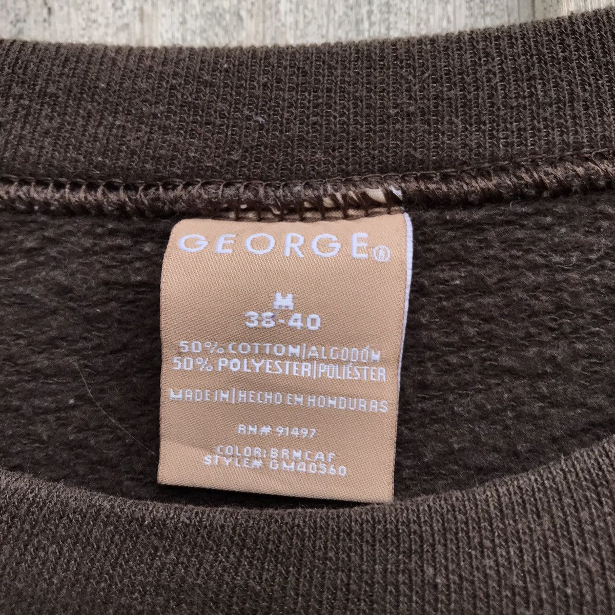 George × Vintage Vintage George White Tail Country Sweatshirt Deer Graphic Size US M / EU 48-50 / 2 - 4 Thumbnail