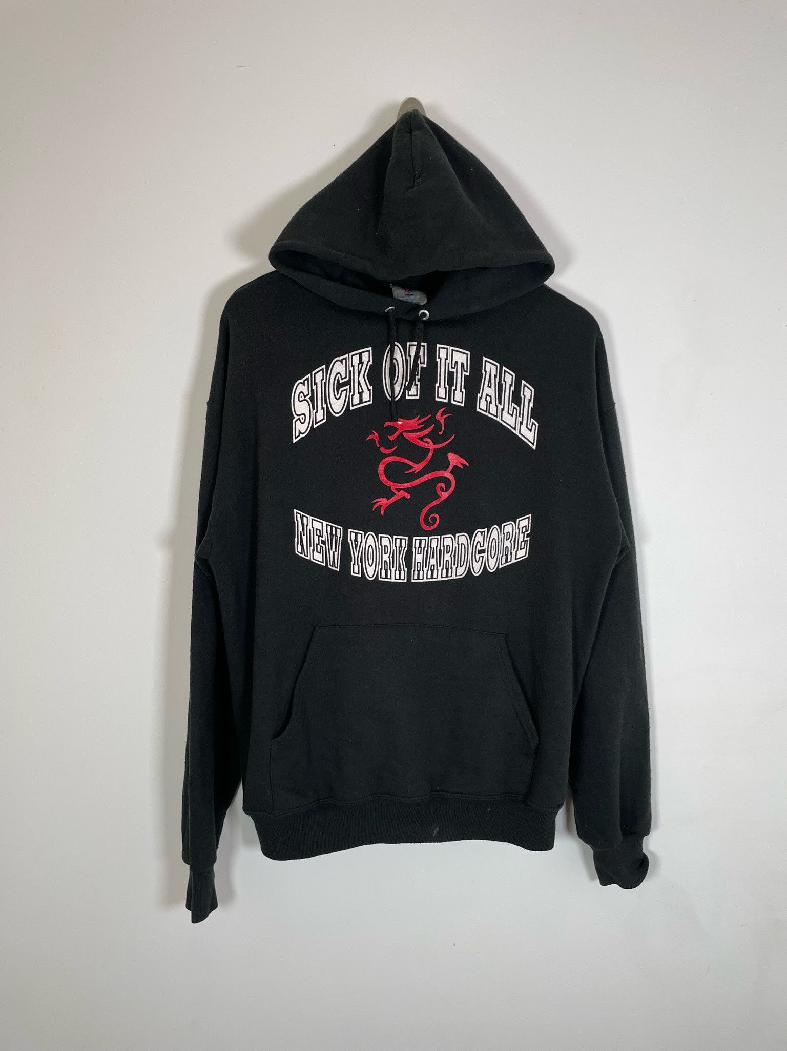 Vintage ICONIC VINTAGE GRAIL 90s SICK OF IT ALL Hoodie Sweatshirt Grailed
