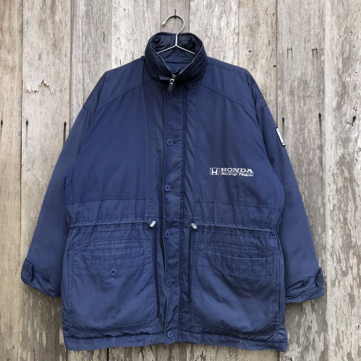 Honda × Vintage Vintage Honda F1 Collection Workwear Puffer Jacket Size US L / EU 52-54 / 3 - 1 Thumbnail